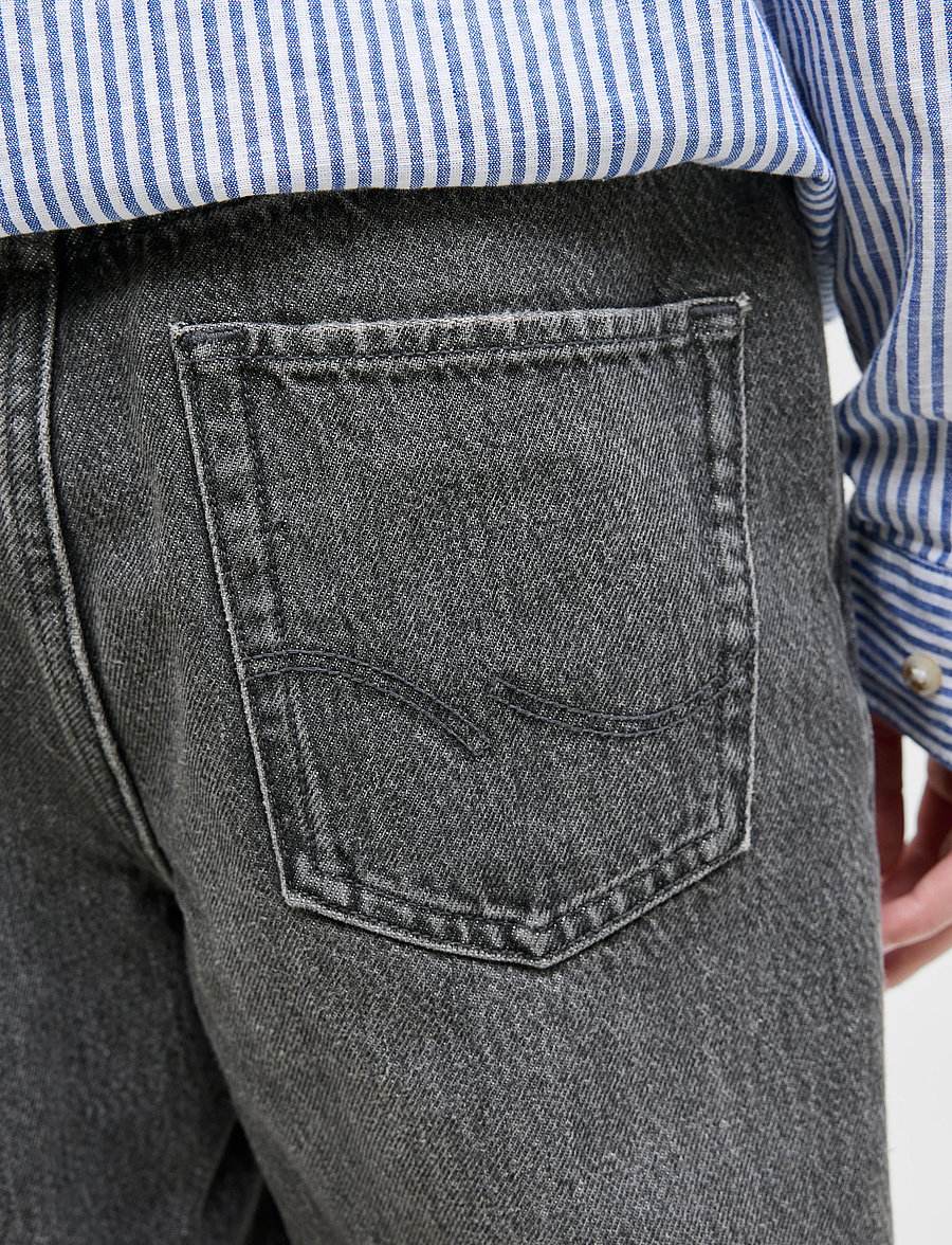 Jack & Jones - JJICHRIS JJORIGINAL SBD 444 SN JNR - loose jeans - black denim - 4