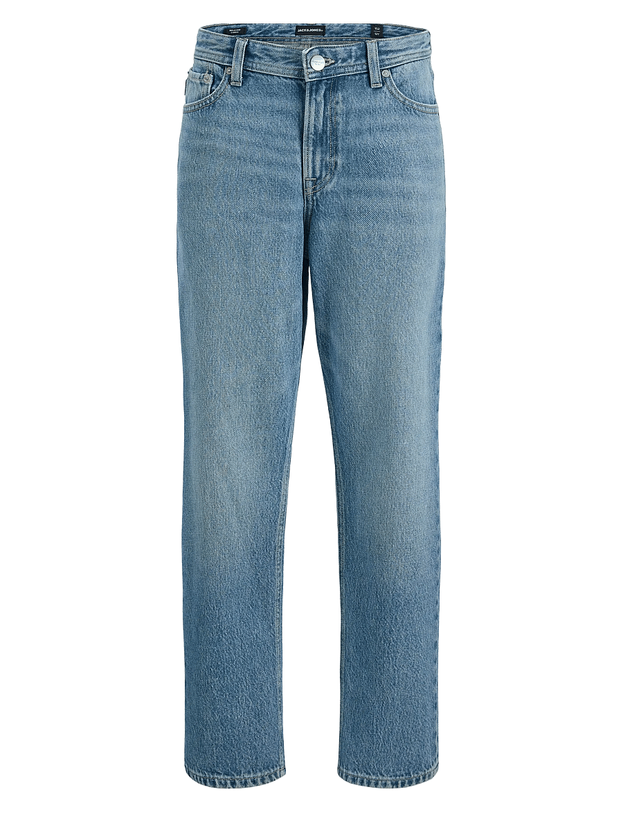 Jack & Jones - JJICHRIS JJORIGINAL SBD 192 NOOS JNR - rúmar gallabuxur - blue denim - 1