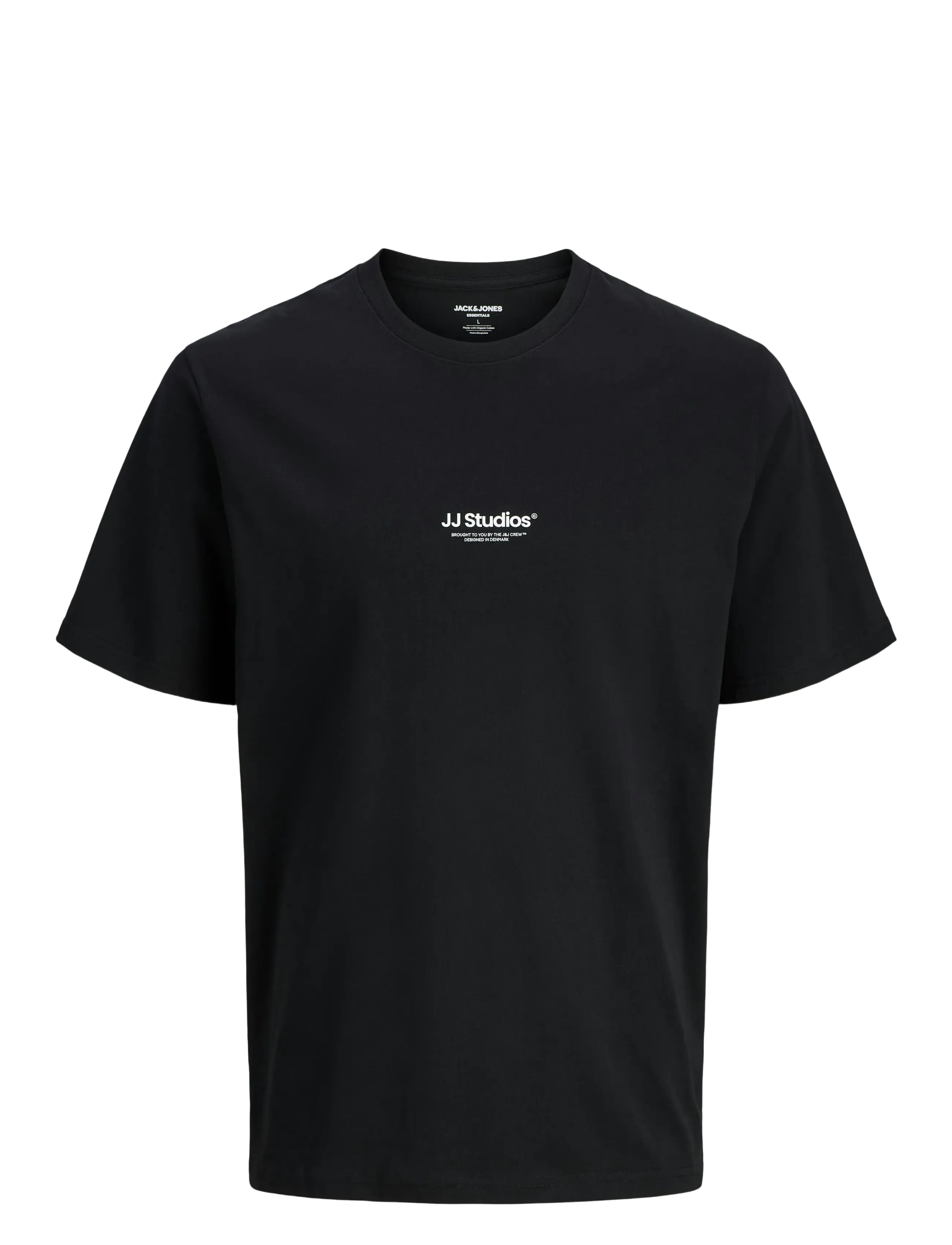 Jack & Jones JJESOHO TEE SS CREW NECK NOOS JNR - Riided - BLACK / black