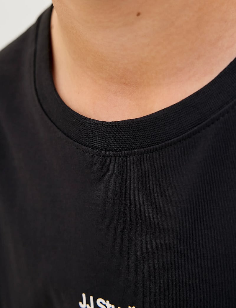 Jack & Jones - JJESOHO TEE SS CREW NECK NOOS JNR - kortærmede t-shirts - black - 4