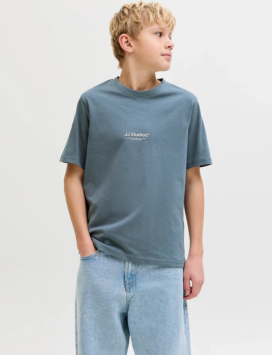 Jack & Jones - JJESOHO TEE SS CREW NECK NOOS JNR - lühikeste varrukatega t-särgid - blue mirage - 0