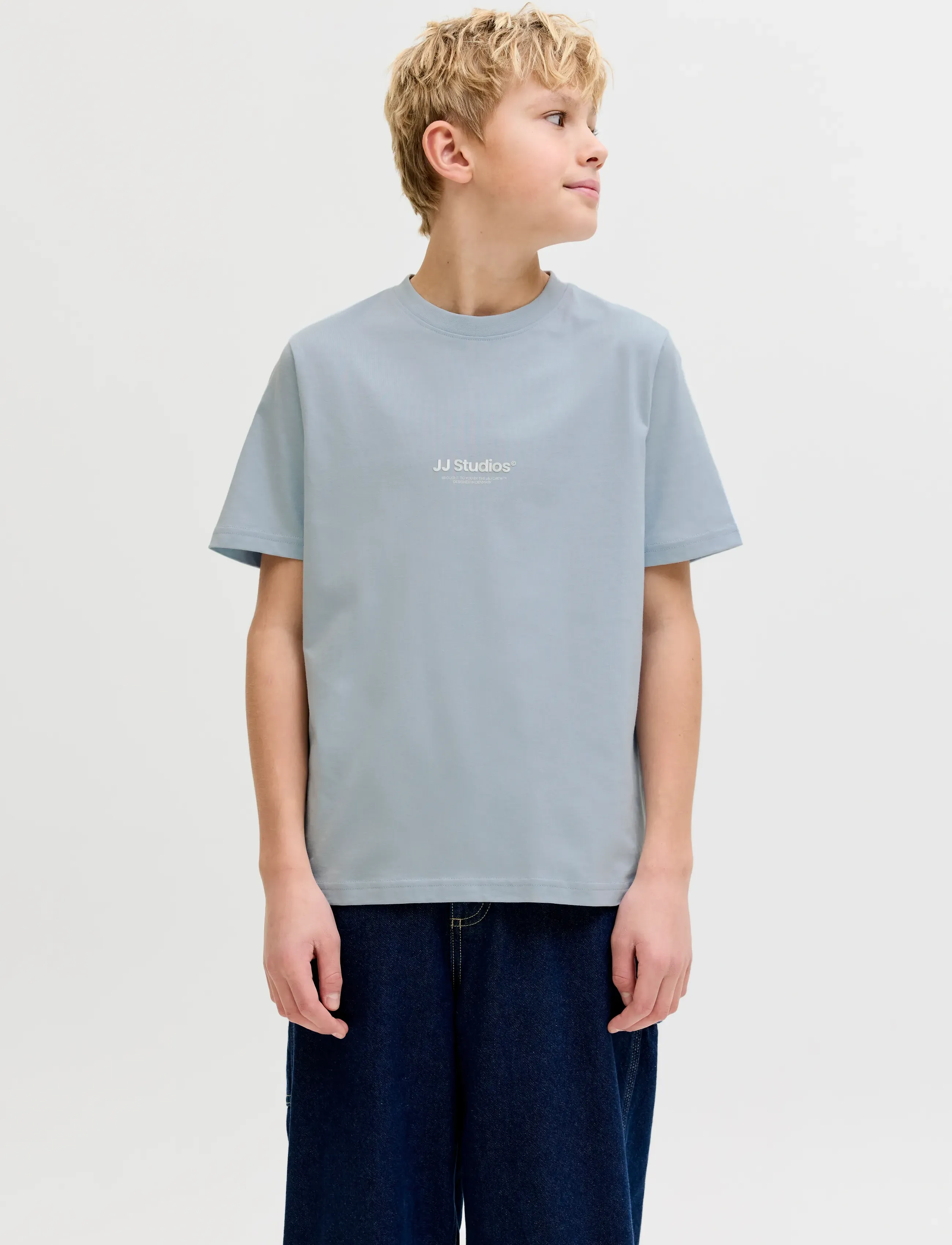 Jack & Jones JJESOHO TEE SS CREW NECK NOOS JNR - Topper & T-skjorter - CELESTIAL BLUE / blue