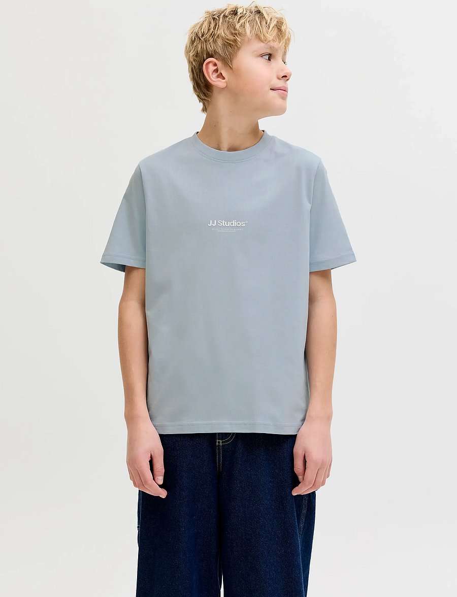 Jack & Jones - JJESOHO TEE SS CREW NECK NOOS JNR - kurzärmelige - celestial blue - 0
