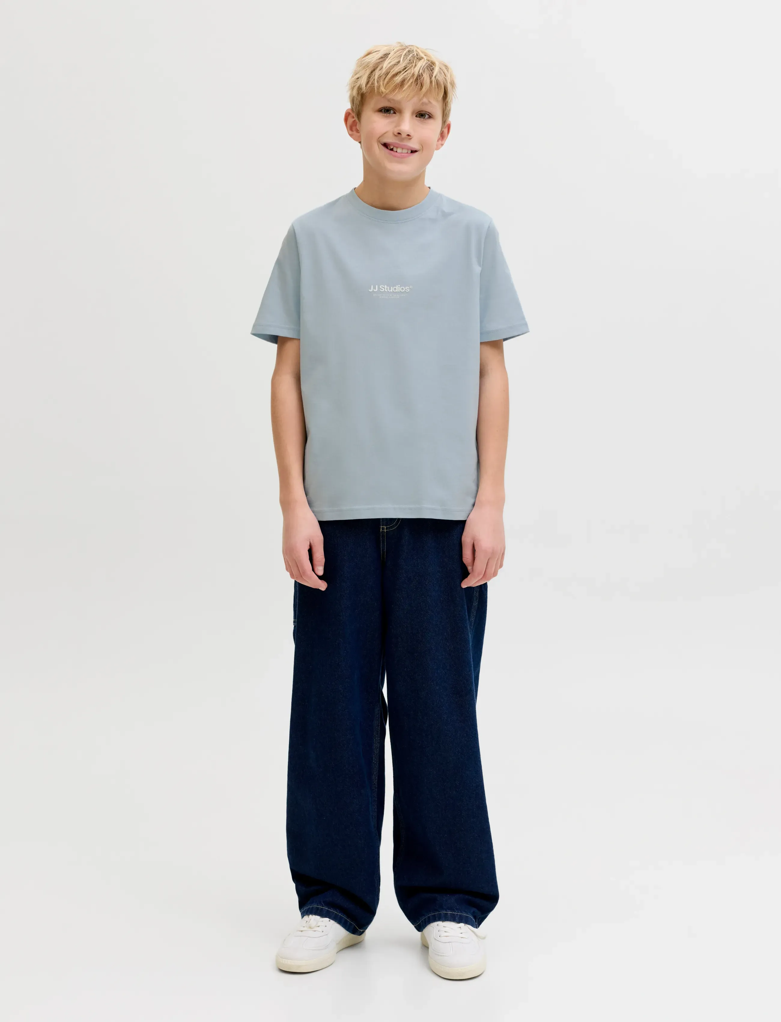 Jack & Jones - JJESOHO TEE SS CREW NECK NOOS JNR - kurzärmelige - celestial blue - 4