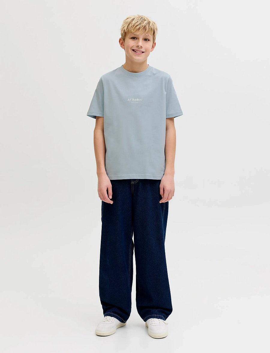 Jack & Jones - JJESOHO TEE SS CREW NECK NOOS JNR - kurzärmelige - celestial blue - 4