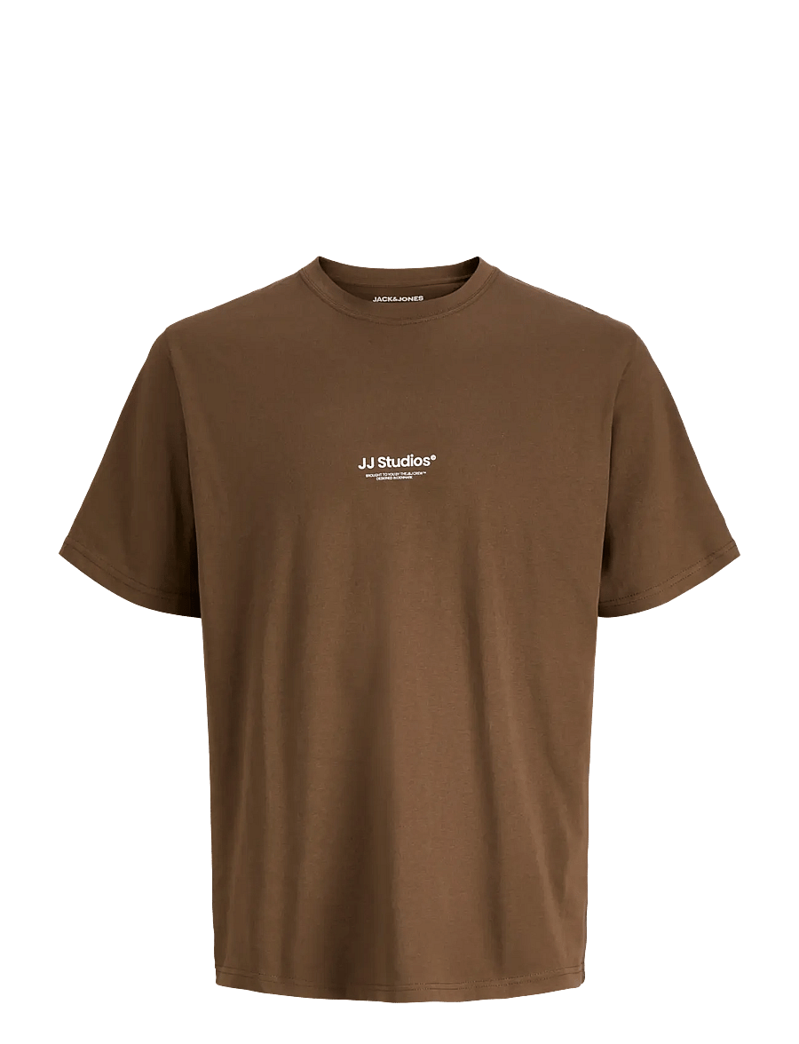 Jack & Jones - JJESOHO TEE SS CREW NECK NOOS JNR - lühikeste varrukatega t-särgid - cocoa - 1