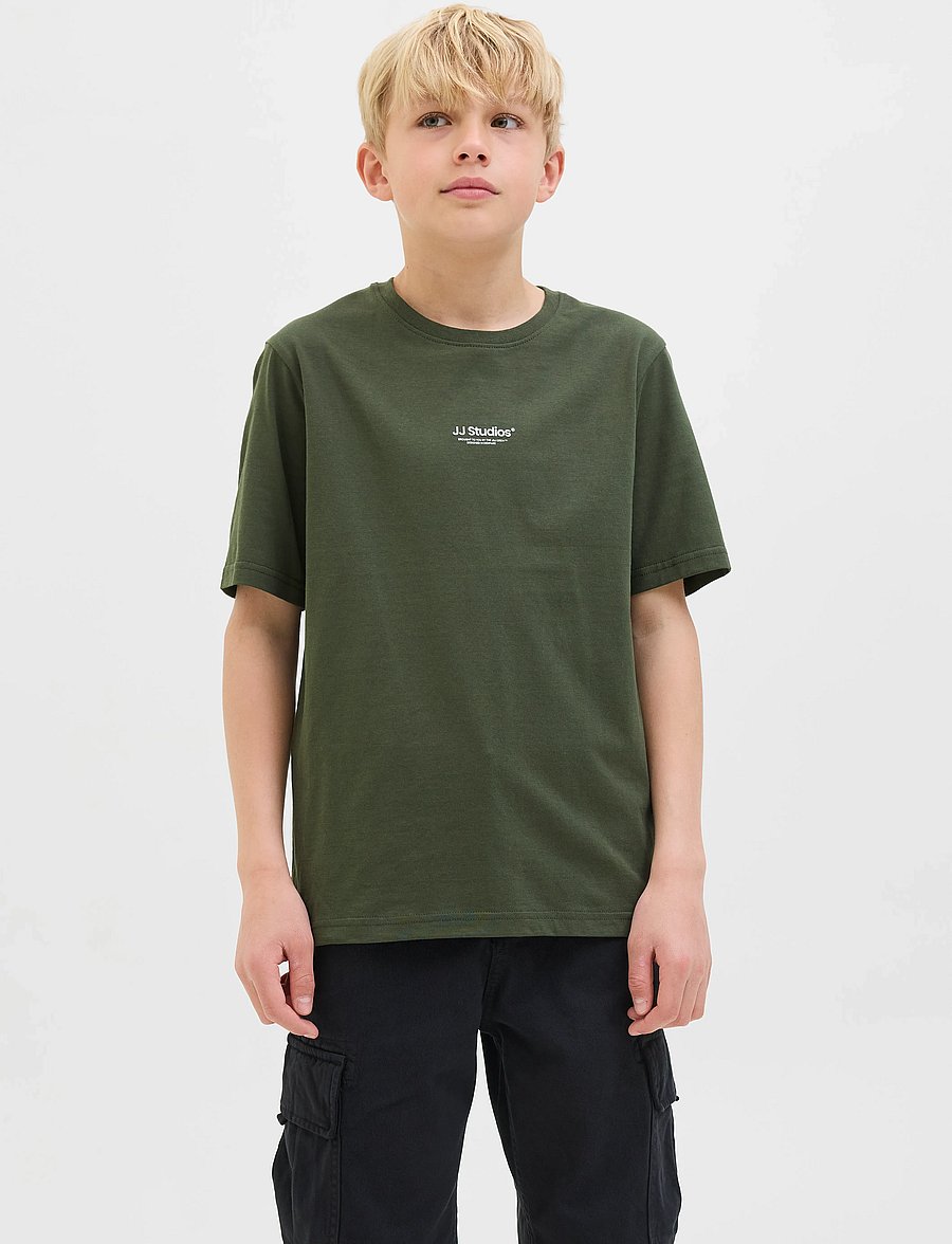 Jack & Jones - JJESOHO TEE SS CREW NECK NOOS JNR - stutterma bolir - duffel bag - 0