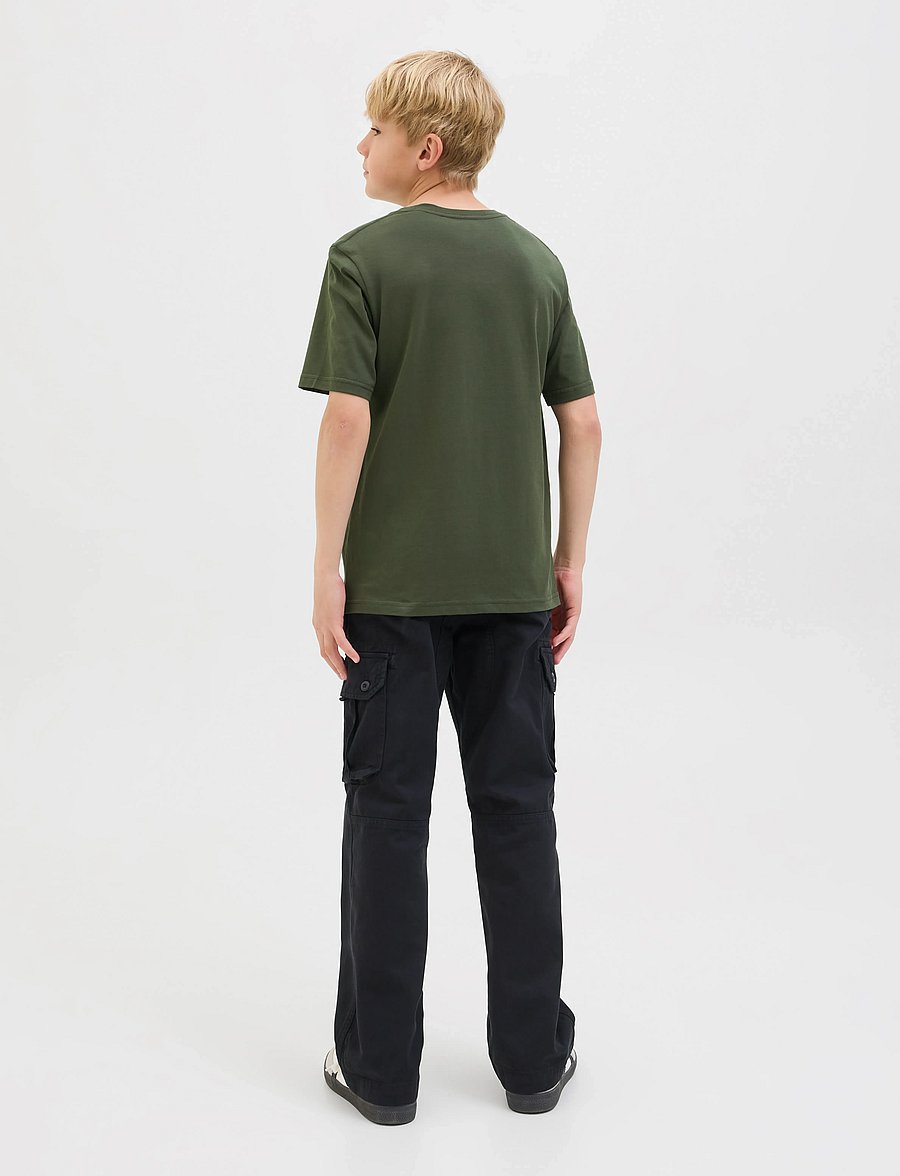 Jack & Jones - JJESOHO TEE SS CREW NECK NOOS JNR - stutterma bolir - duffel bag - 2