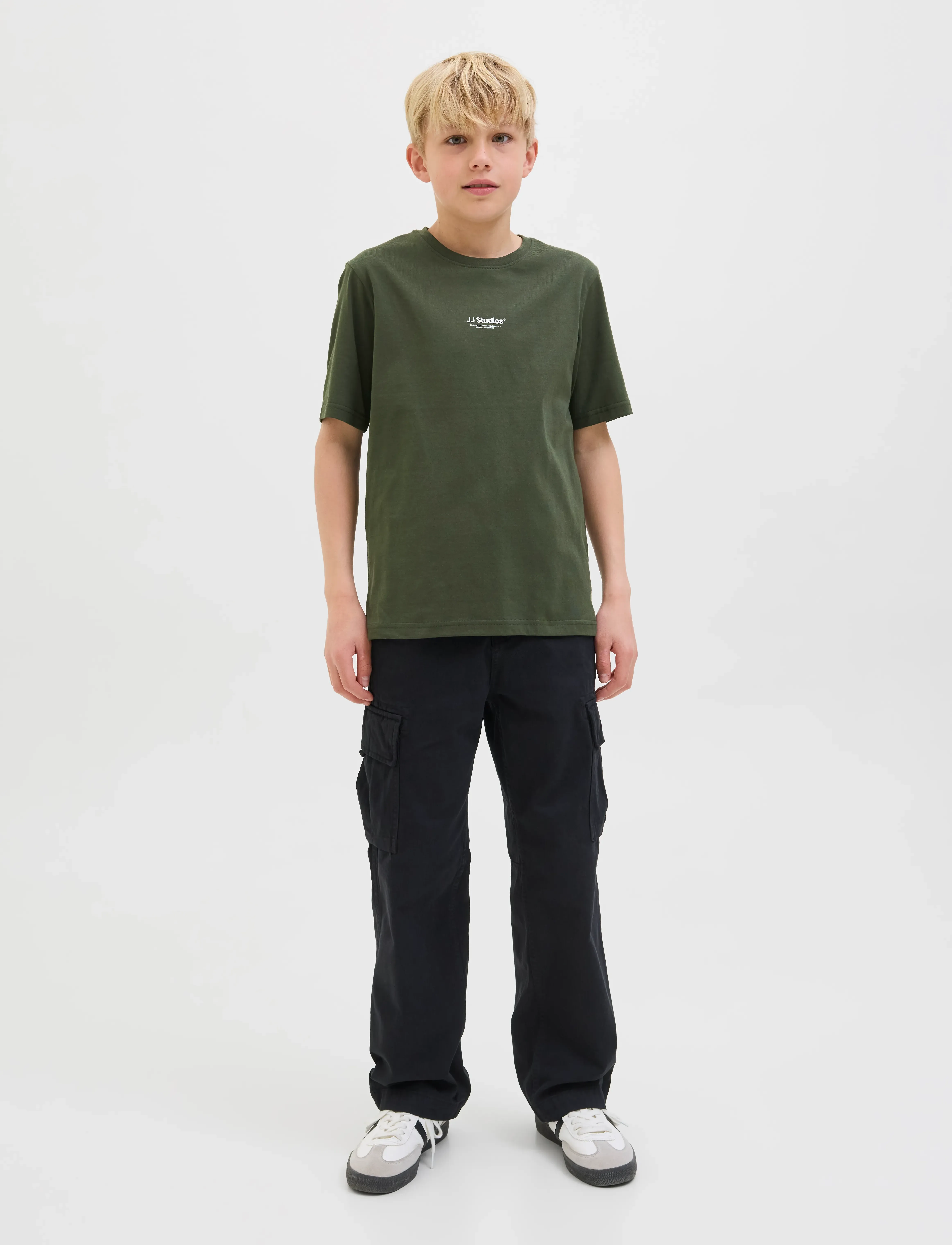Jack & Jones - JJESOHO TEE SS CREW NECK NOOS JNR - stutterma bolir - duffel bag - 3