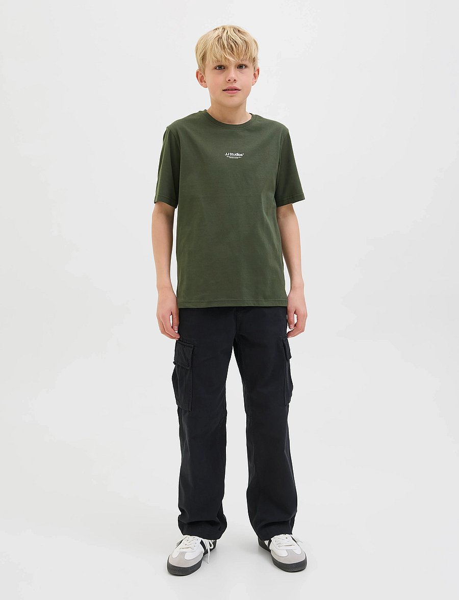 Jack & Jones - JJESOHO TEE SS CREW NECK NOOS JNR - stutterma bolir - duffel bag - 3