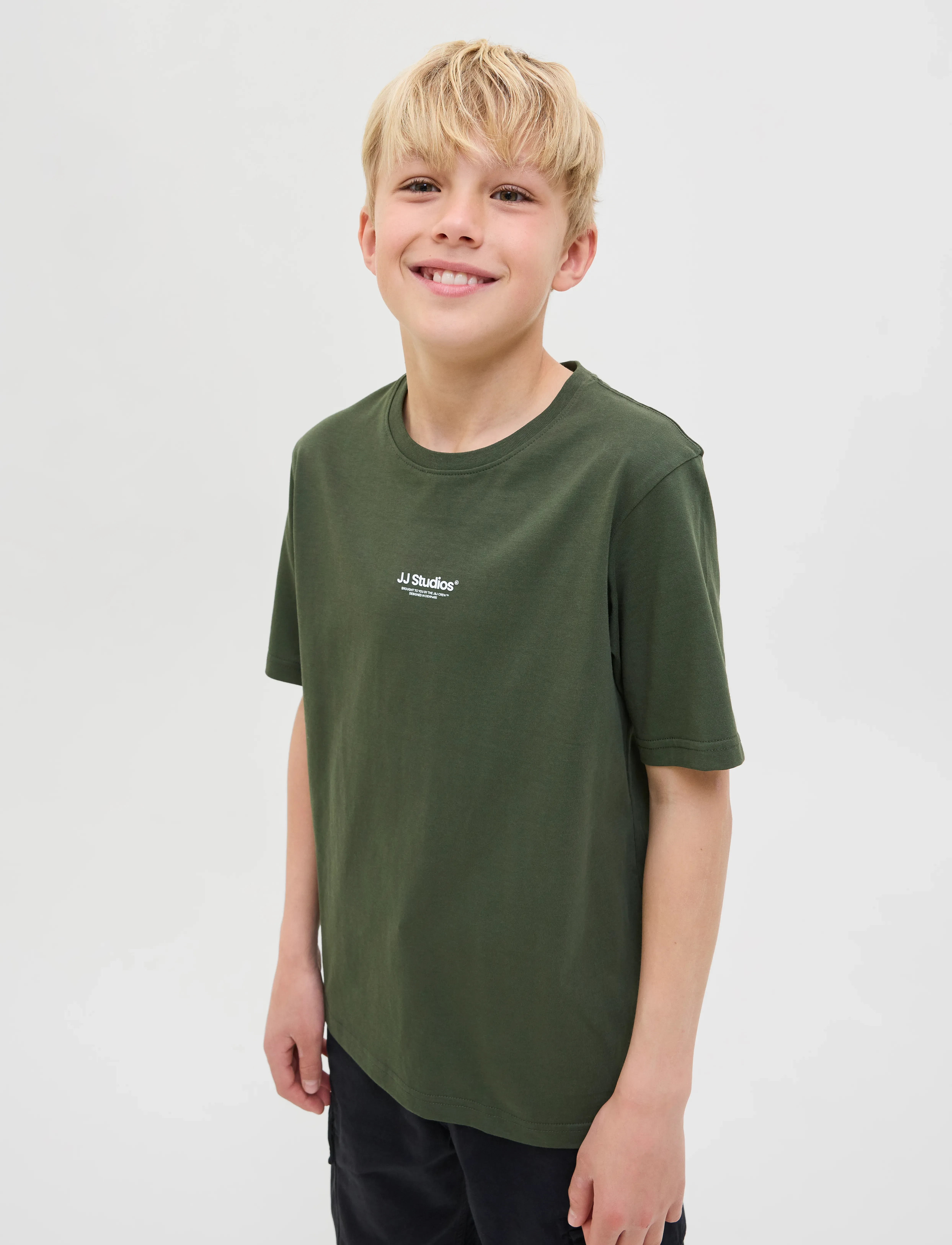 Jack & Jones - JJESOHO TEE SS CREW NECK NOOS JNR - stutterma bolir - duffel bag - 4