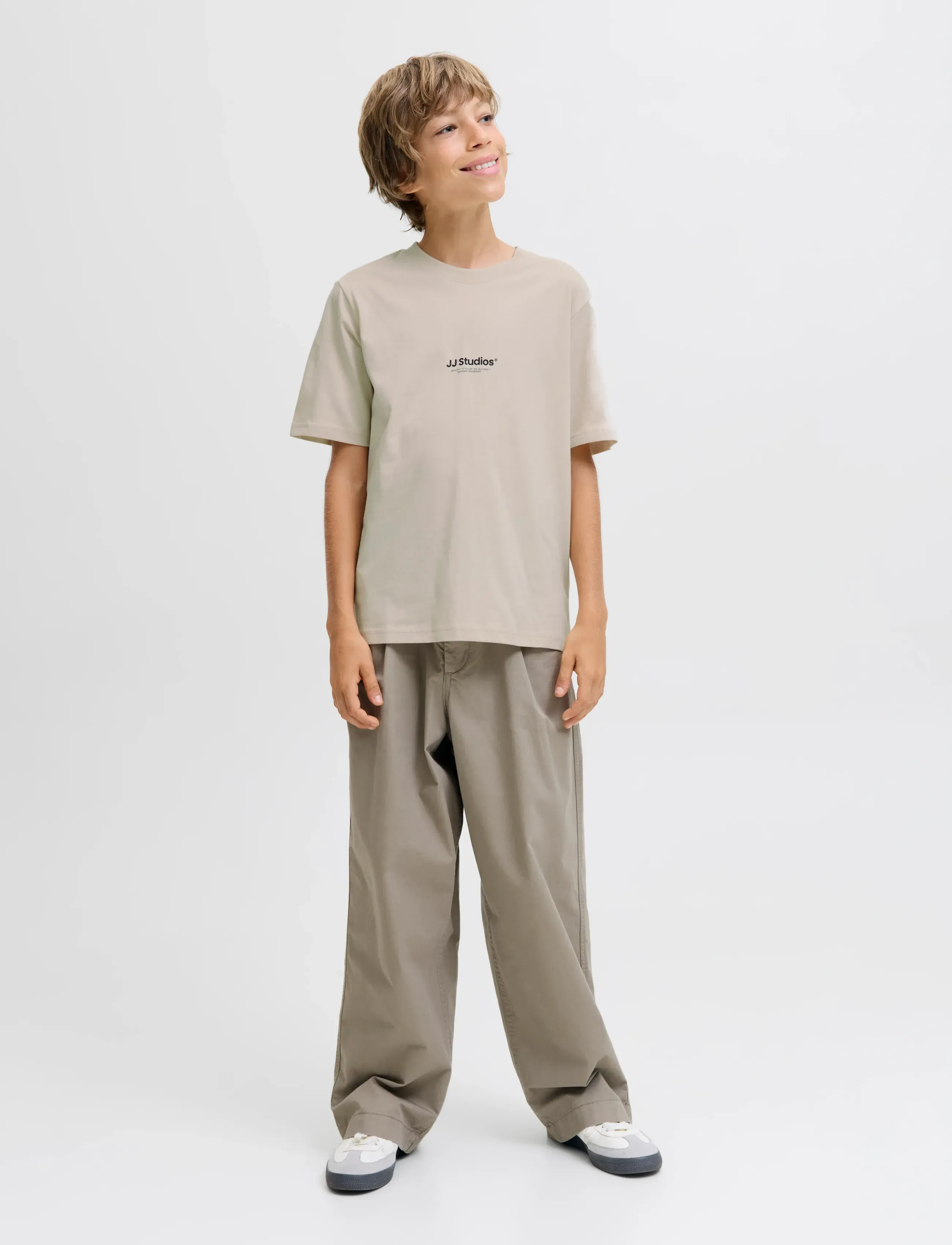 Jack & Jones - JJESOHO TEE SS CREW NECK NOOS JNR - kurzärmelige - moonbeam - 5