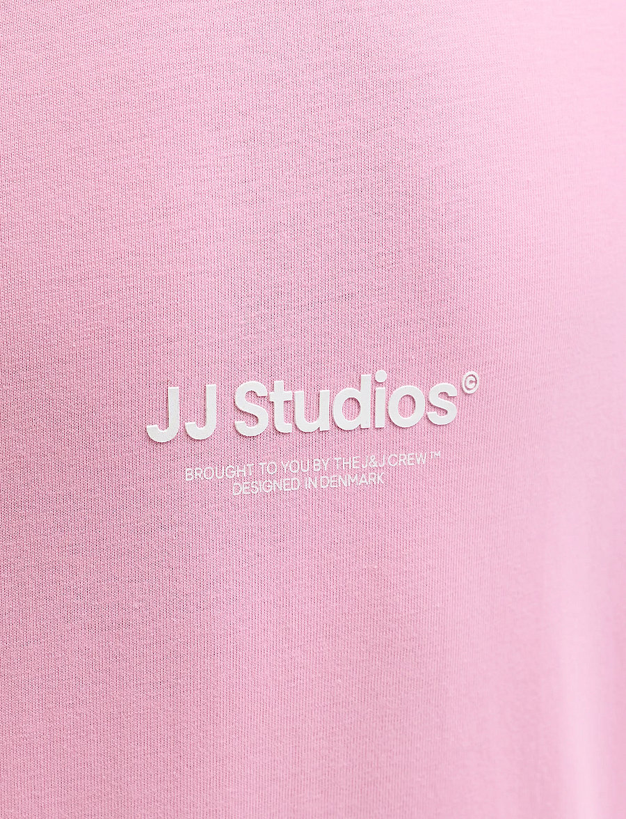 Jack & Jones - JJESOHO TEE SS CREW NECK NOOS JNR - kortärmade t-shirts - prism pink - 5