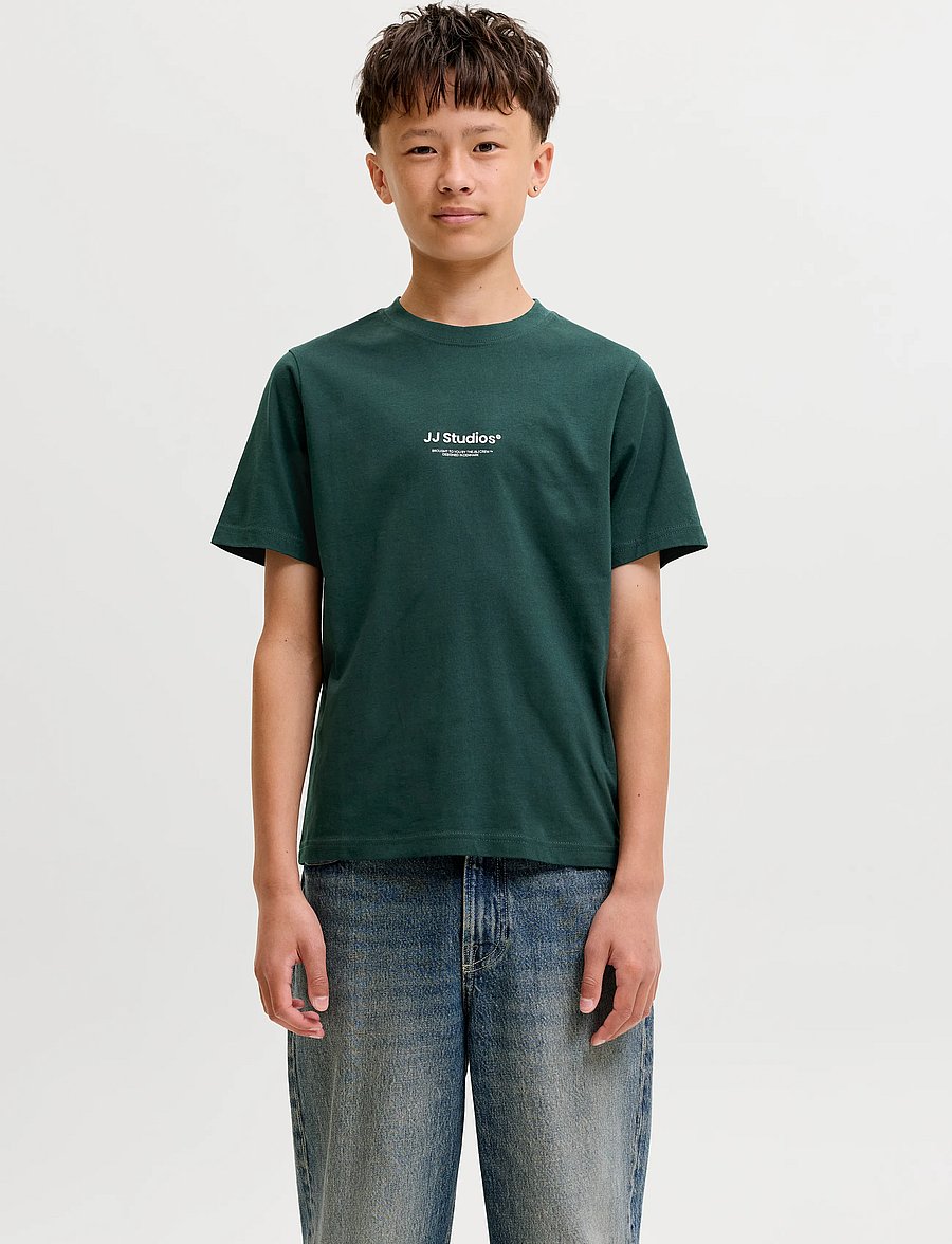 Jack & Jones - JJESOHO TEE SS CREW NECK NOOS JNR - lühikeste varrukatega t-särgid - scarab - 0