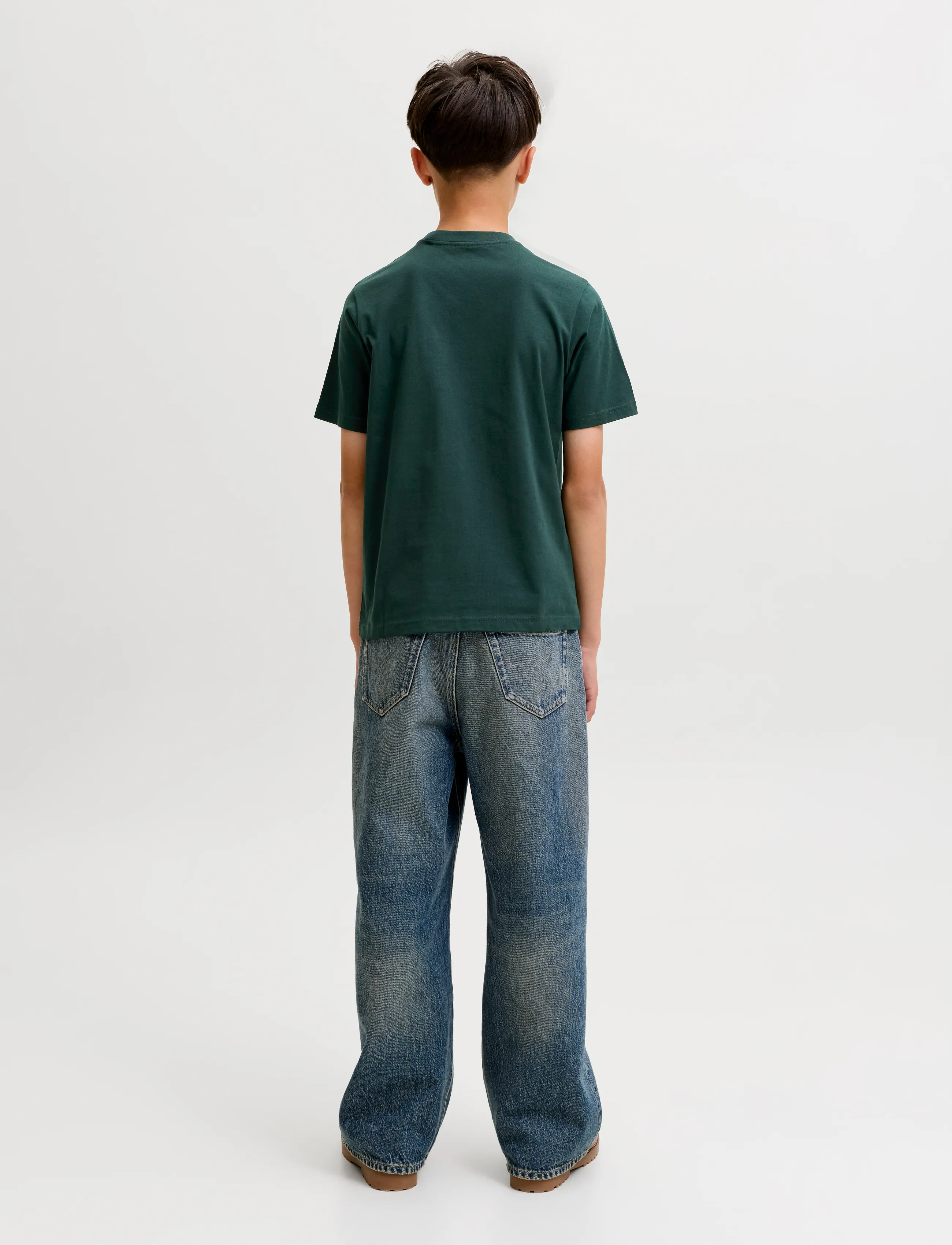 Jack & Jones - JJESOHO TEE SS CREW NECK NOOS JNR - lühikeste varrukatega t-särgid - scarab - 2