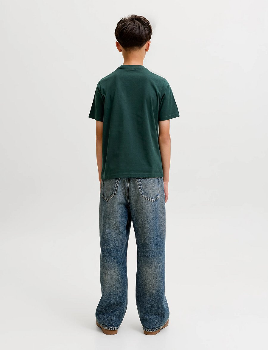 Jack & Jones - JJESOHO TEE SS CREW NECK NOOS JNR - lühikeste varrukatega t-särgid - scarab - 2
