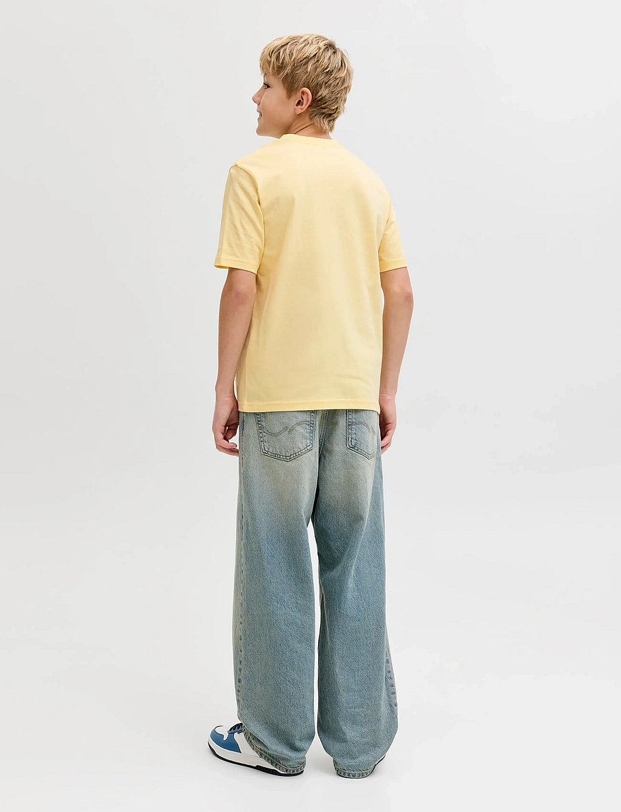 Jack & Jones - JJESOHO TEE SS CREW NECK NOOS JNR - kortärmade t-shirts - sunlight - 2