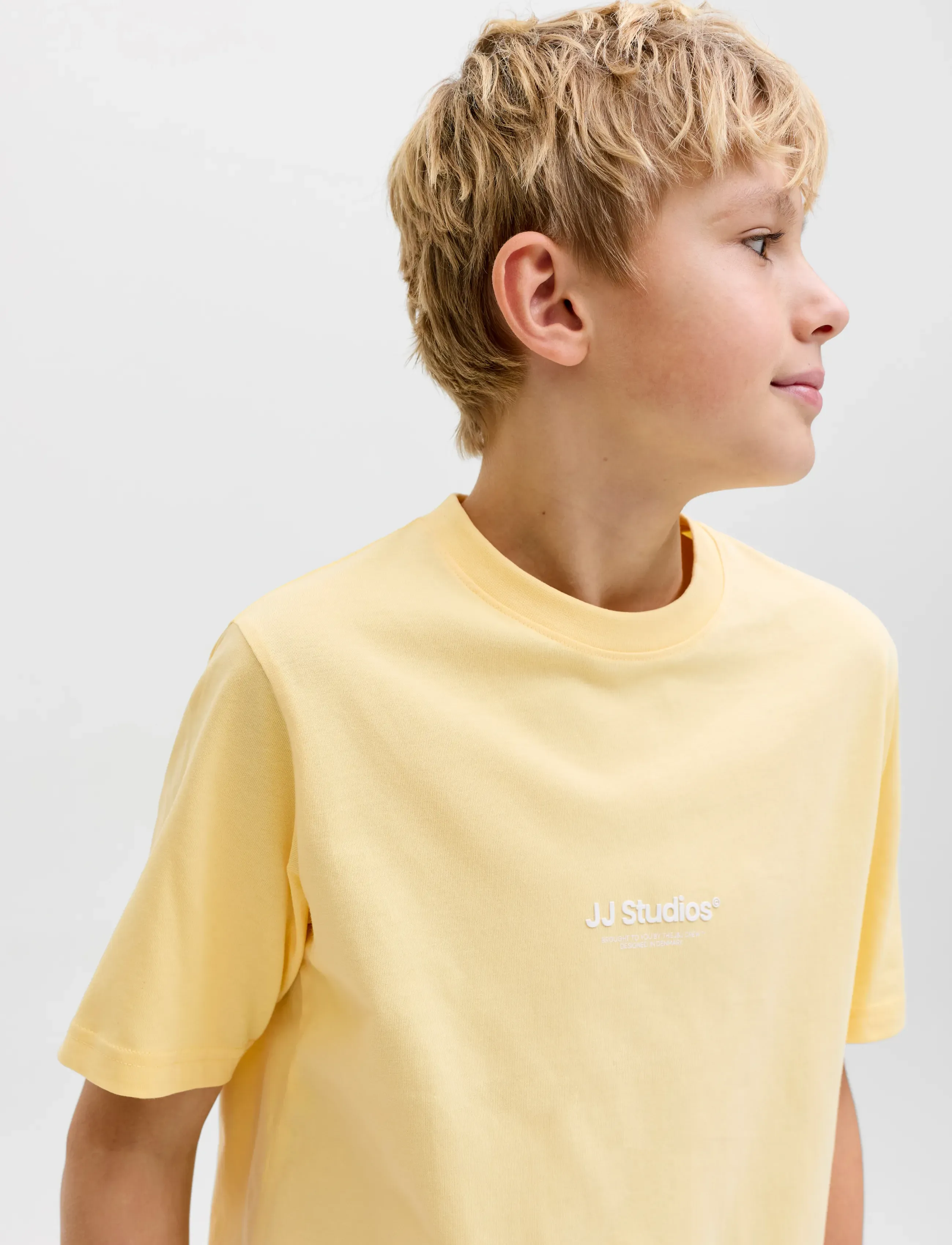 Jack & Jones - JJESOHO TEE SS CREW NECK NOOS JNR - short-sleeved t-shirts - sunlight - 5
