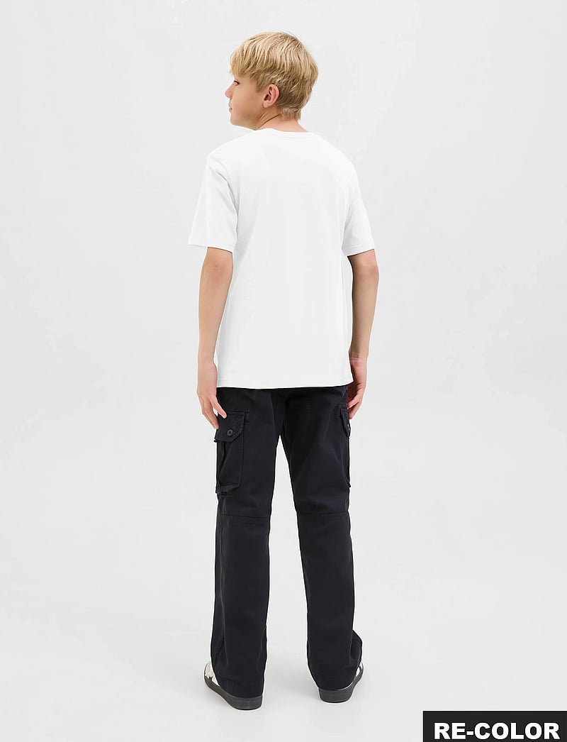 Jack & Jones - JJESOHO TEE SS CREW NECK NOOS JNR - kortærmede t-shirts - white - 3