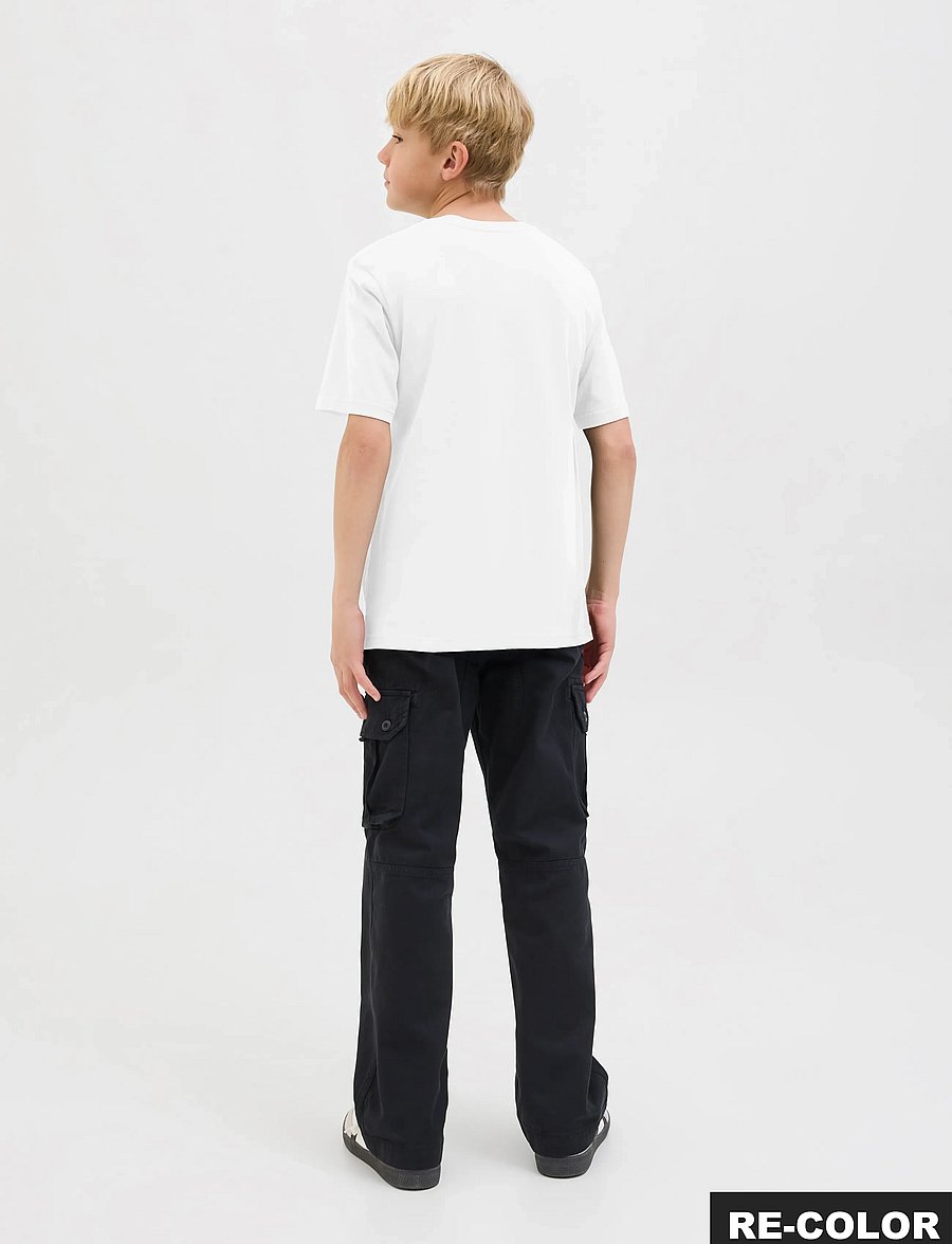 Jack & Jones - JJESOHO TEE SS CREW NECK NOOS JNR - kurzärmelige - white - 3