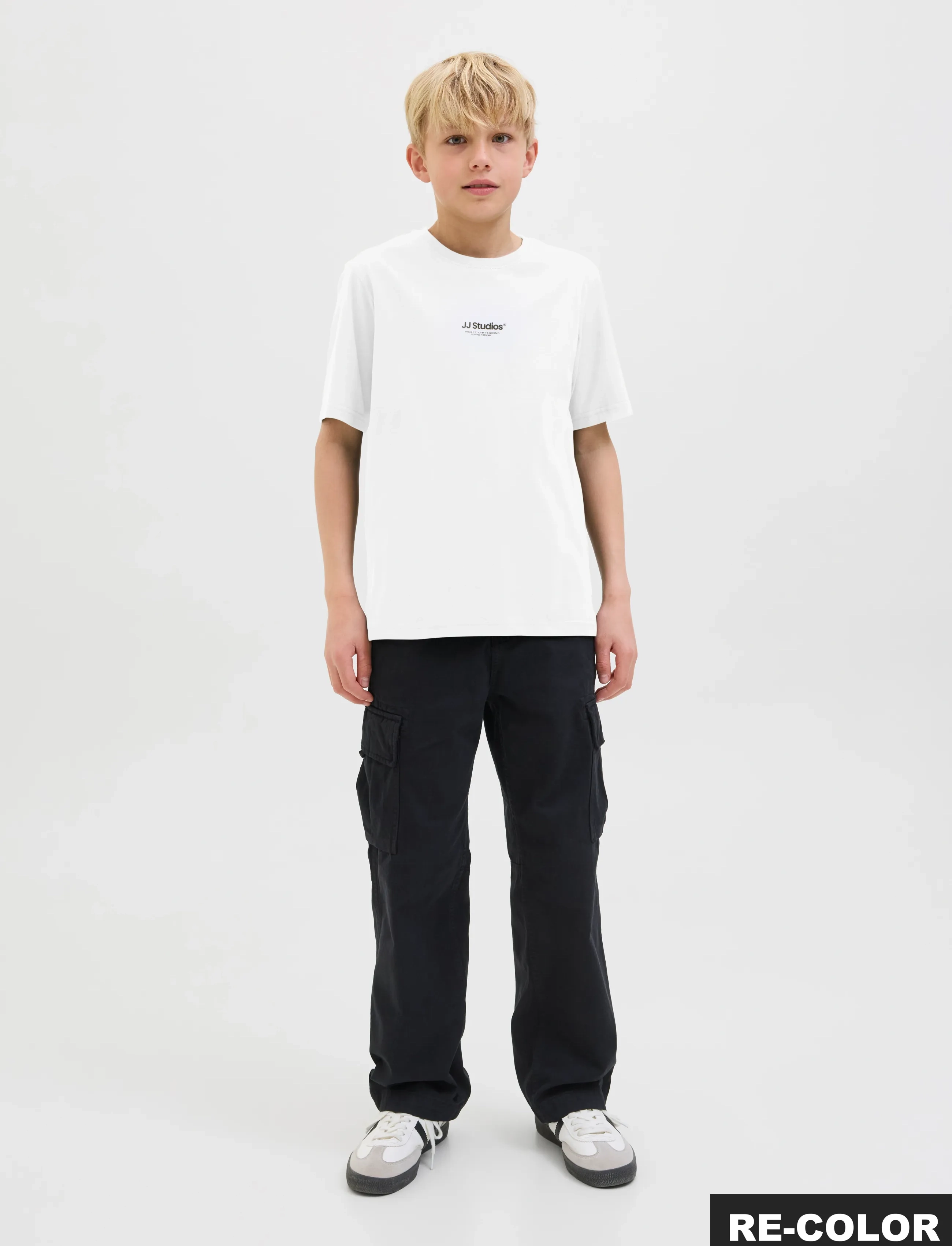 Jack & Jones - JJESOHO TEE SS CREW NECK NOOS JNR - short-sleeved t-shirts - white - 4