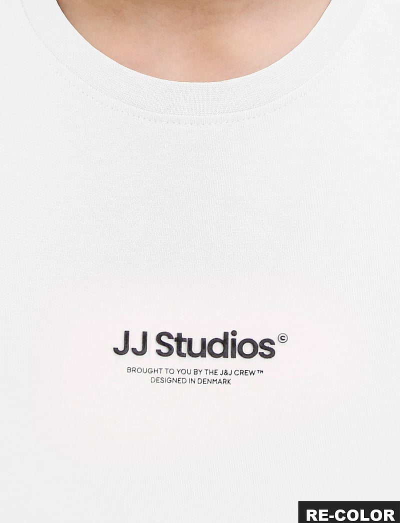 Jack & Jones - JJESOHO TEE SS CREW NECK NOOS JNR - kortærmede t-shirts - white - 5