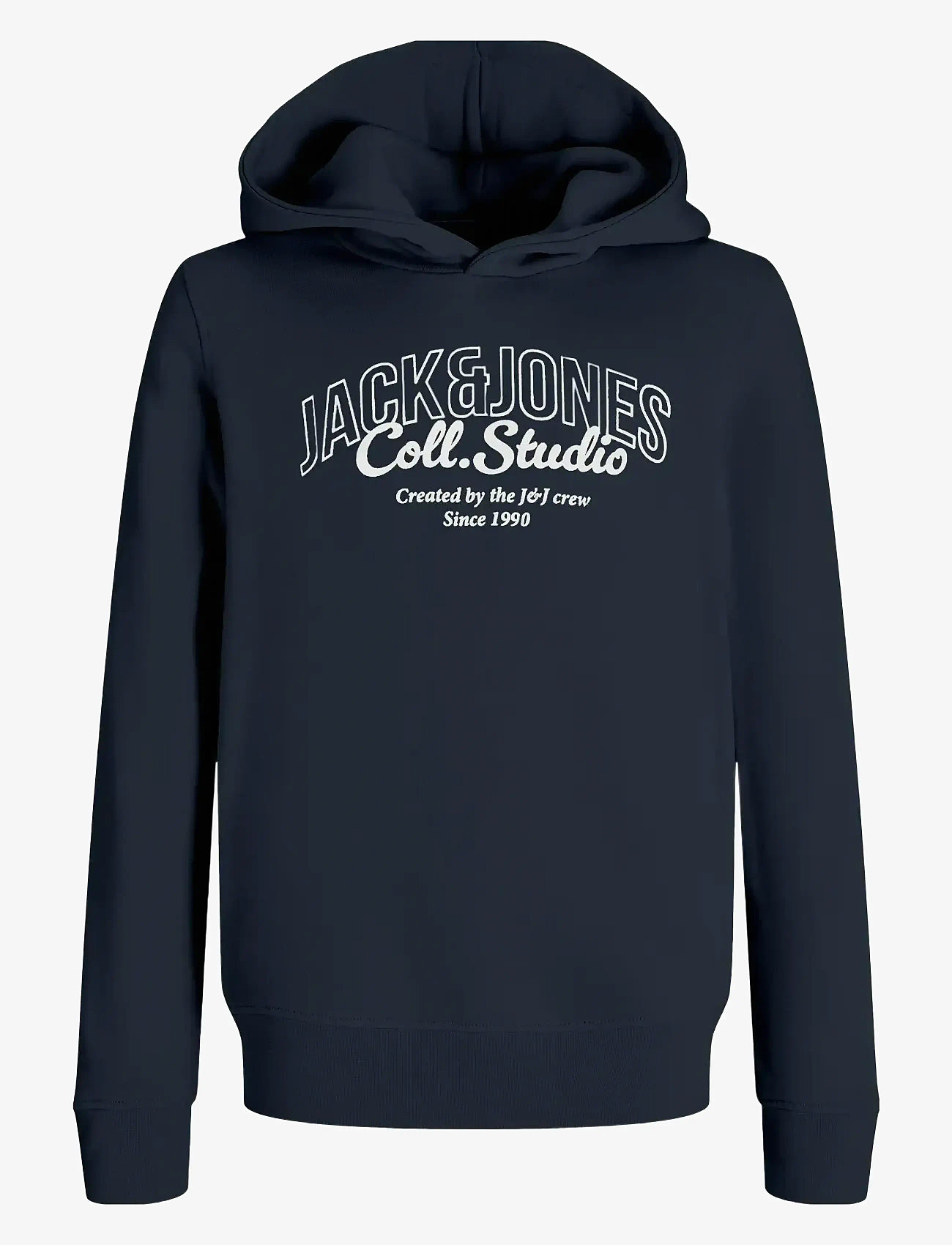 Jack & Jones - JJMAKOTO SWEAT HOOD MNI - hættetrøjer - sky captain - 0
