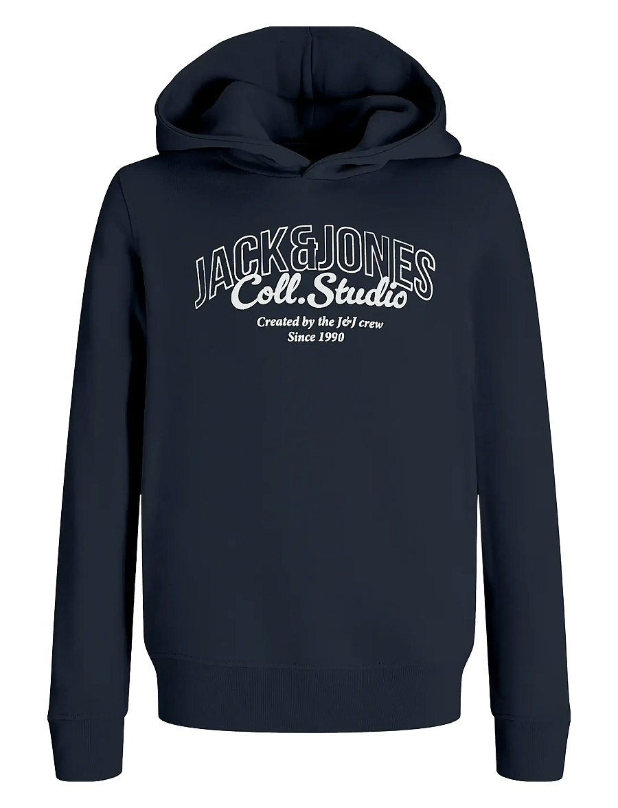 Jack & Jones - JJMAKOTO SWEAT HOOD MNI - pulls à capuche - sky captain - 0