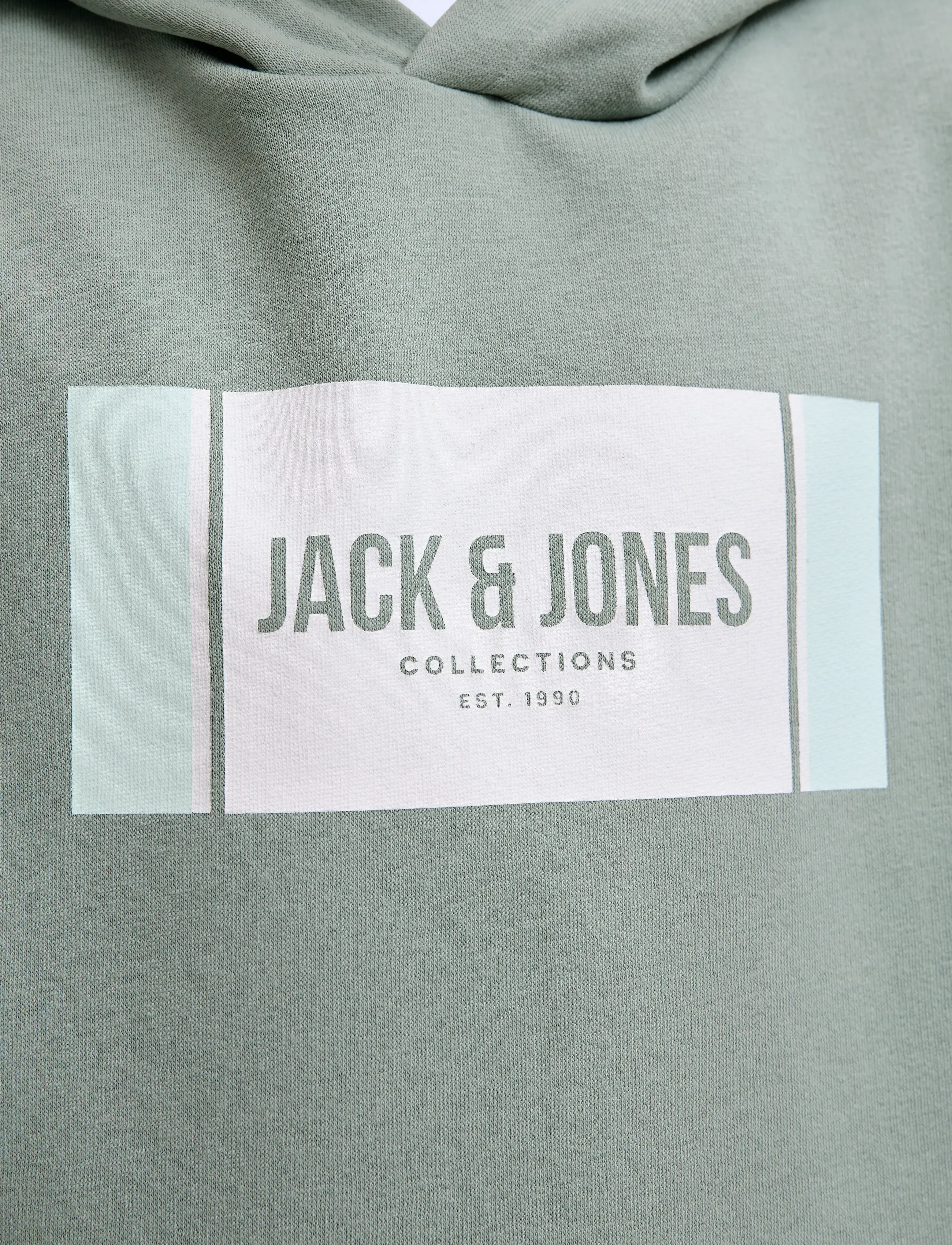 Jack & Jones - JJHAYATO SWEAT HOOD JNR - hoodies - iceberg green - 4