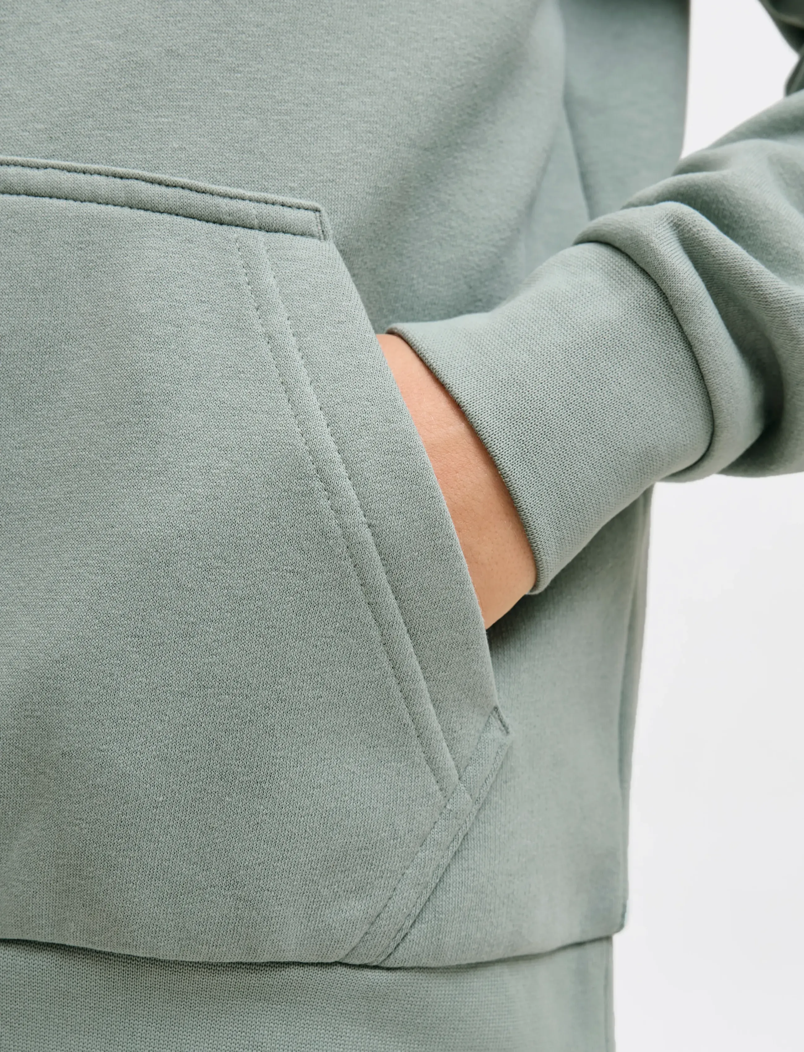 Jack & Jones - JJHAYATO SWEAT HOOD JNR - hoodies - iceberg green - 5