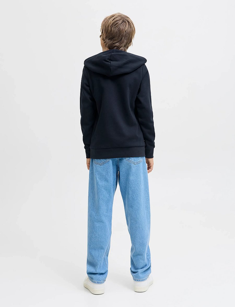 Jack & Jones - JJHAYATO SWEAT HOOD JNR - hoodies - sky captain - 3