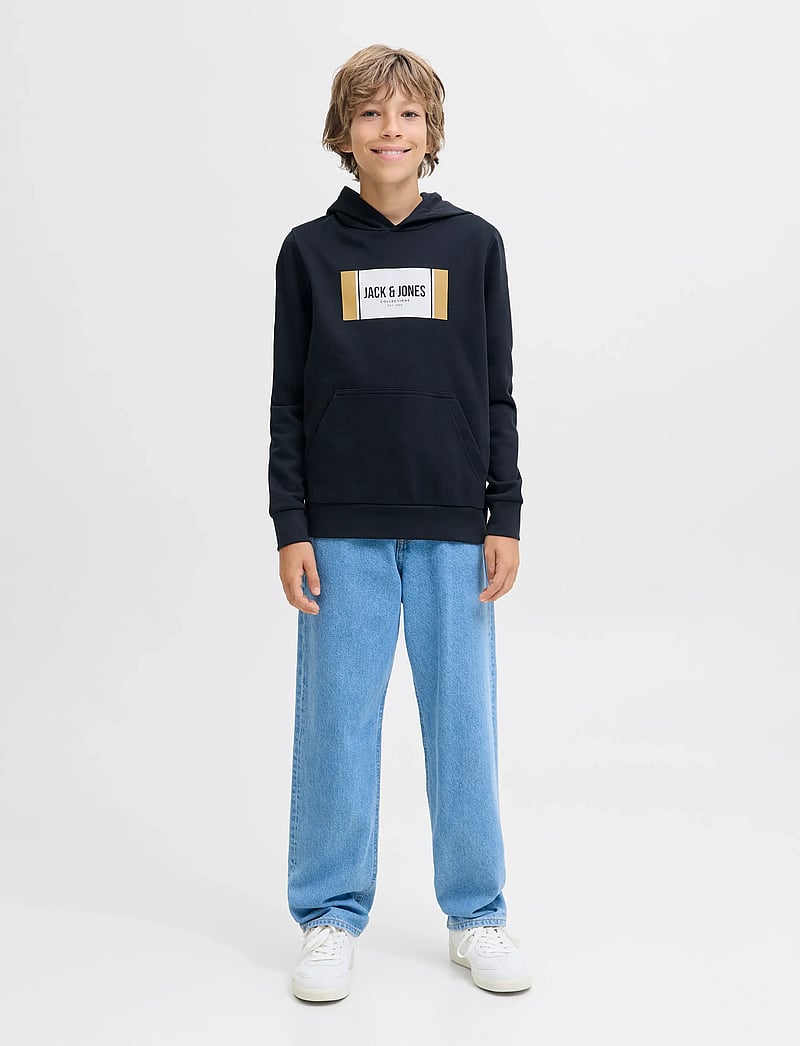 Jack & Jones - JJHAYATO SWEAT HOOD JNR - džemperiai su gobtuvu - sky captain - 4