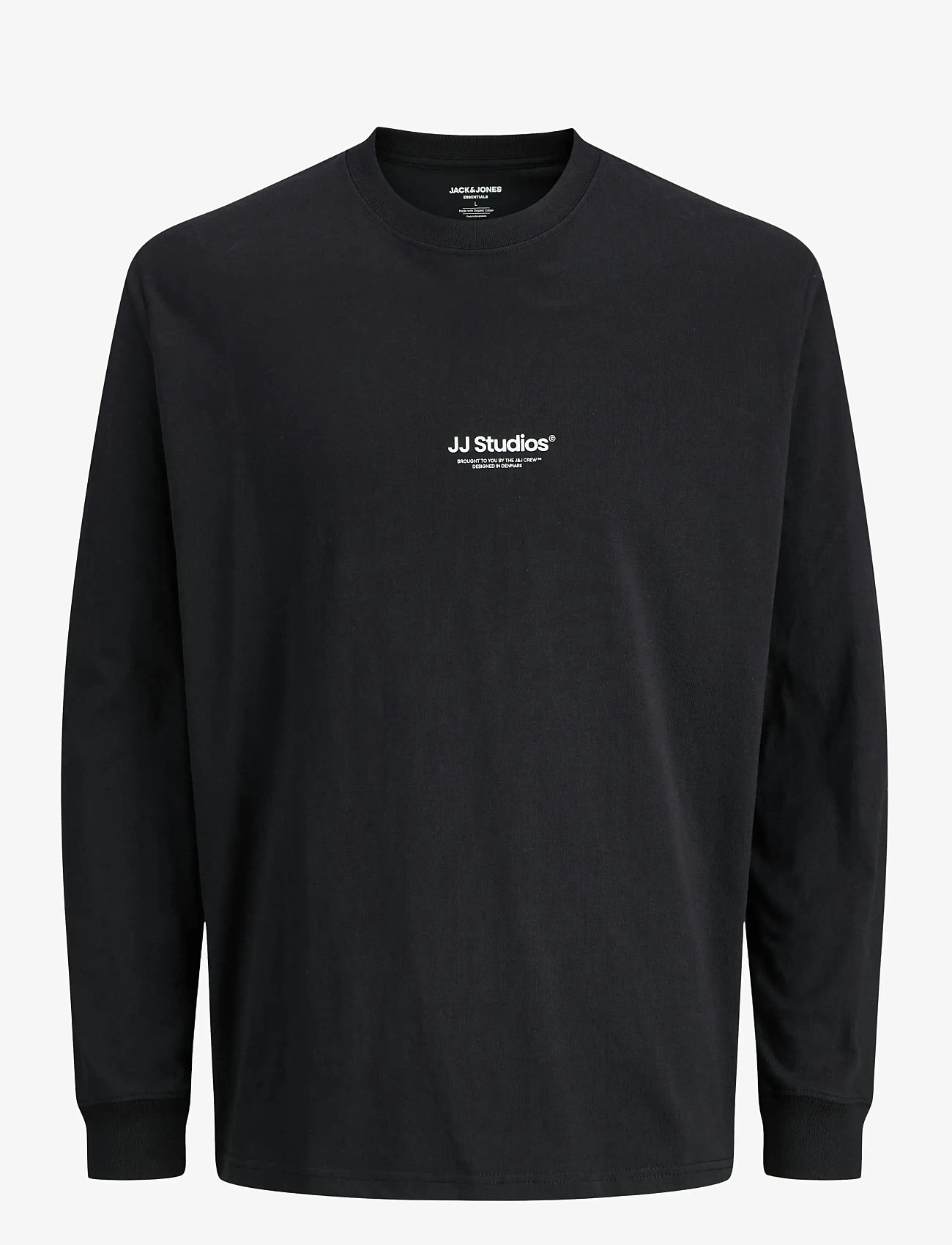 Jack & Jones - JJESOHO TEE LS CREW NECK NOOS JNR - black - 1