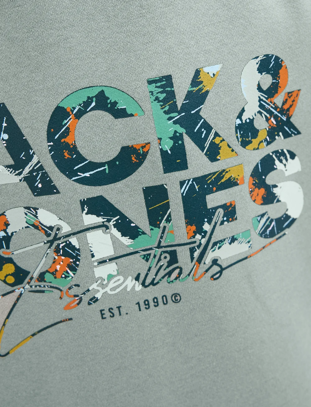 Jack & Jones - JJGEPLAS SWEAT HOOD JNR - kapuzenpullover - iceberg green - 4