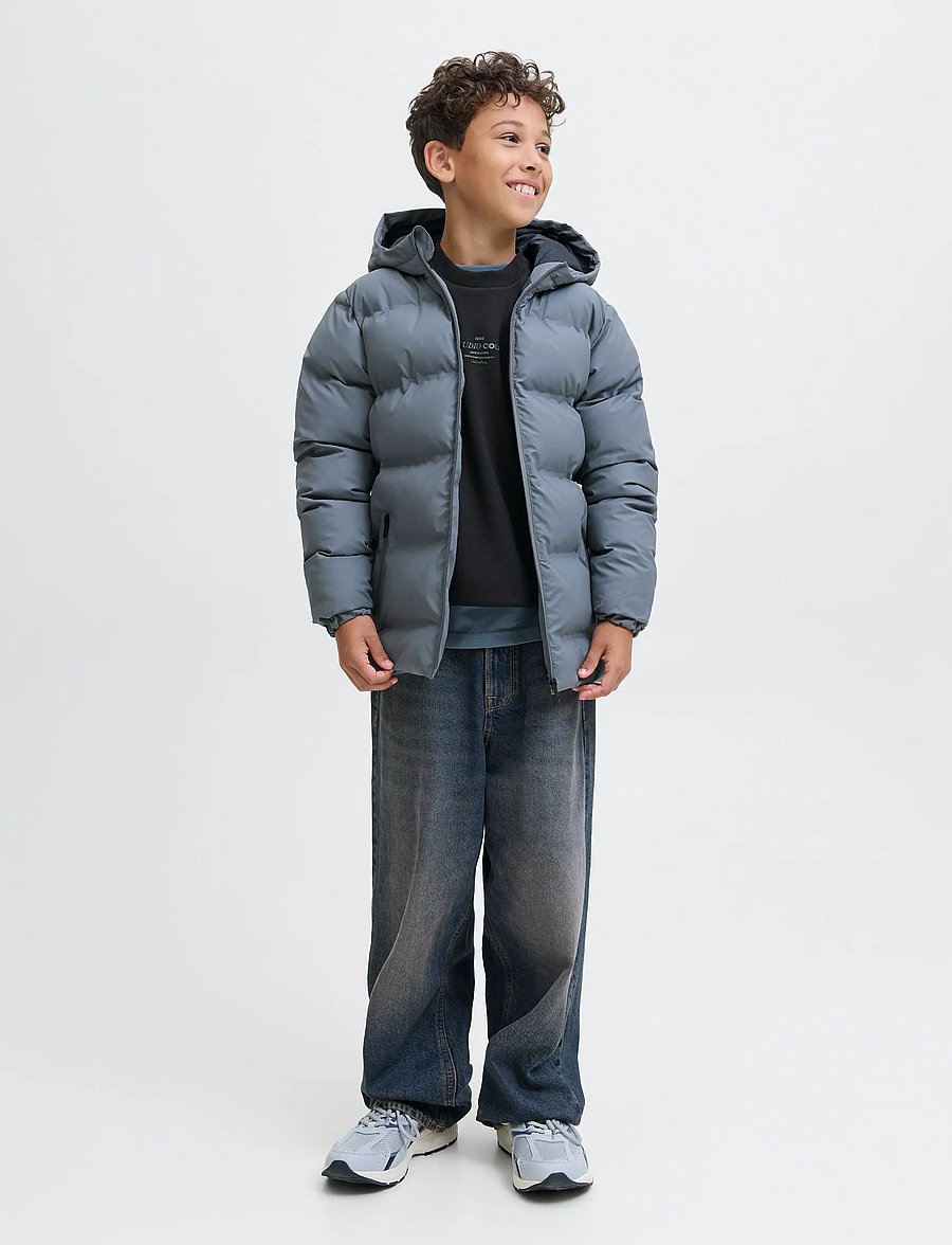 Jack & Jones - JJJIN SWEAT CREW NECK JNR - sweatshirts - black - 5