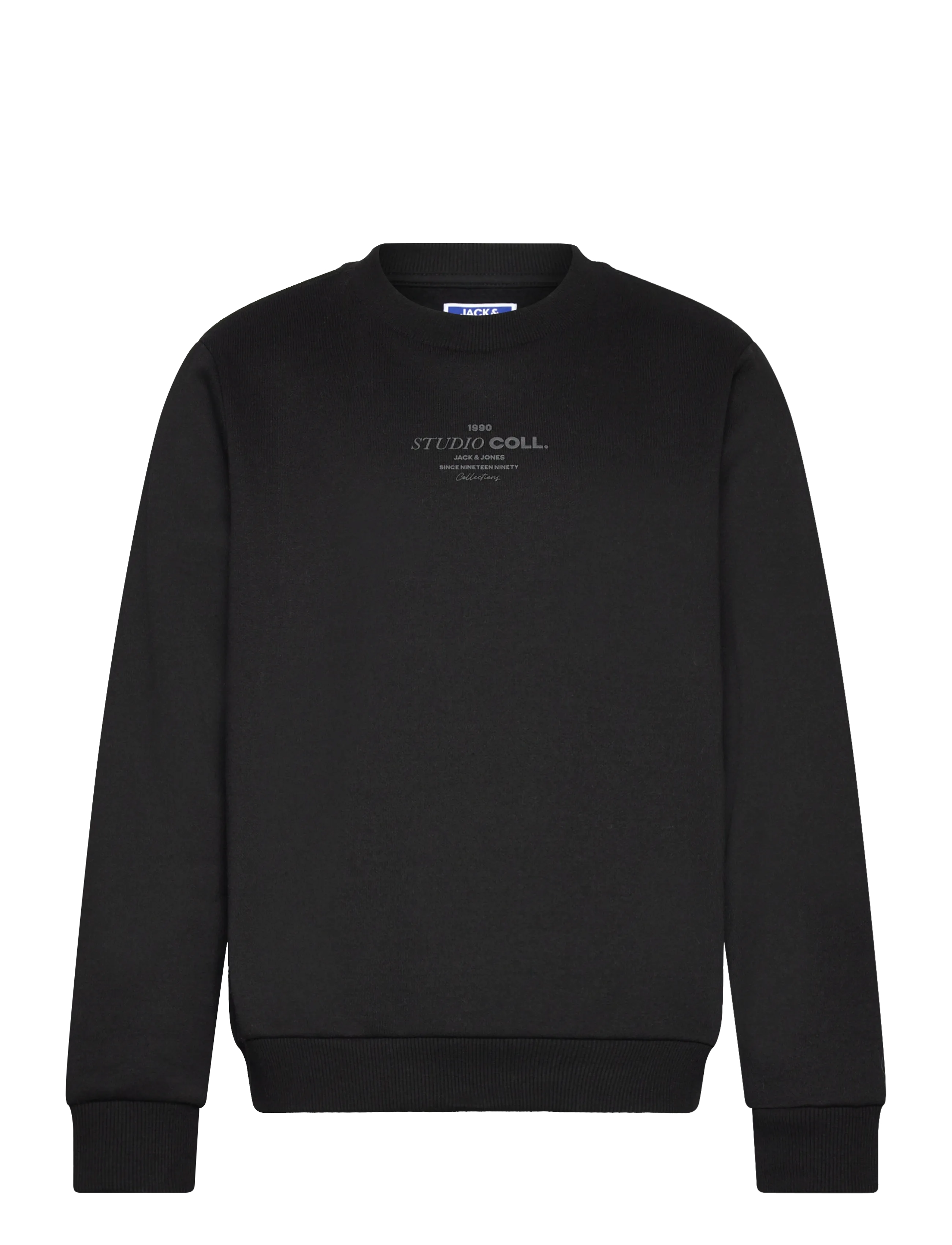 Jack & Jones JJJIN SWEAT CREW NECK MNI - Kleidung - BLACK / black