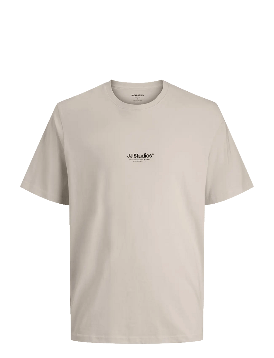 Jack & Jones - JJESOHO TEE SS CREW NECK NOOS MNI - kortærmede t-shirts - moonbeam - 0