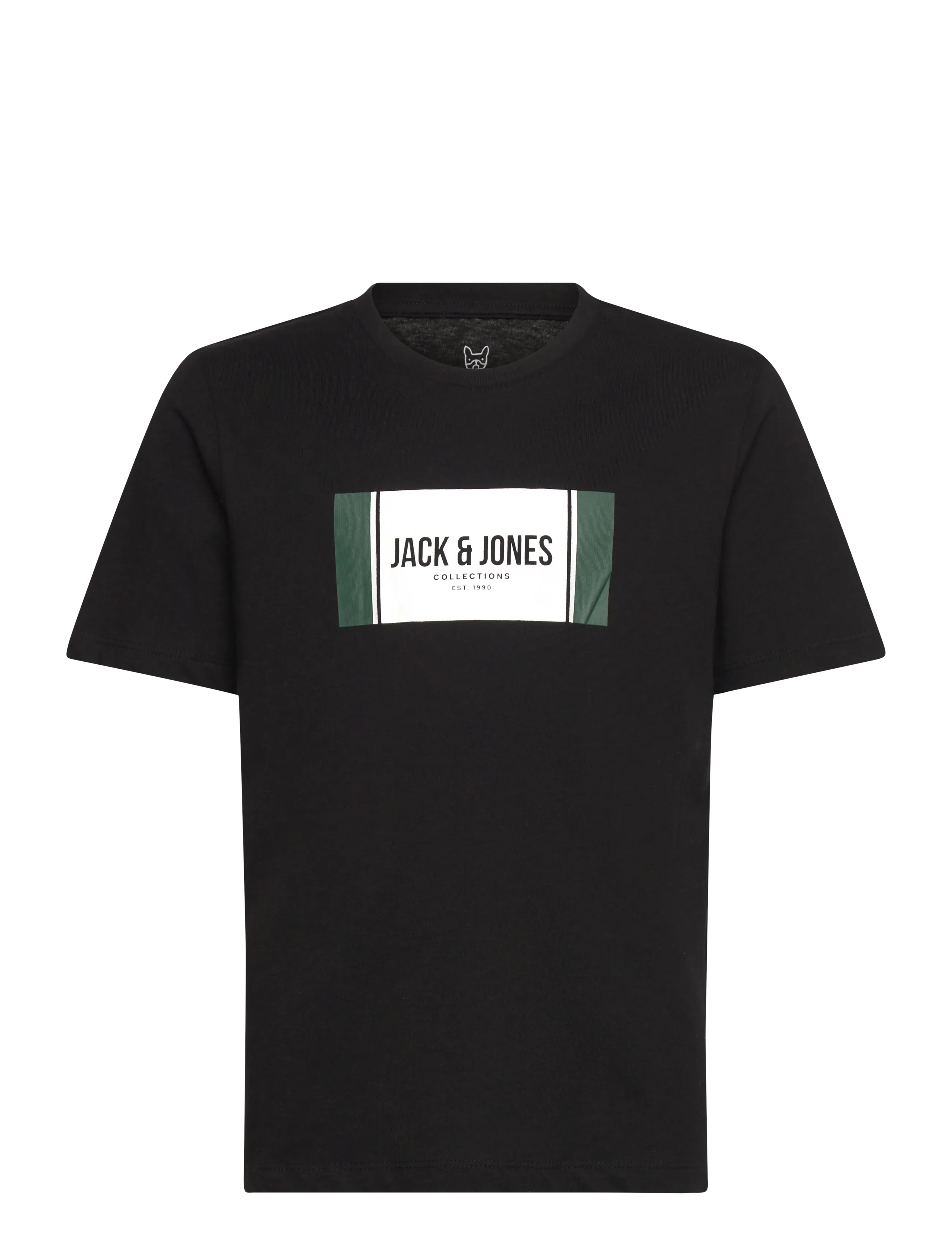 Jack & Jones - JJHAYATO TEE SS CREW NECK JNR - black - 1