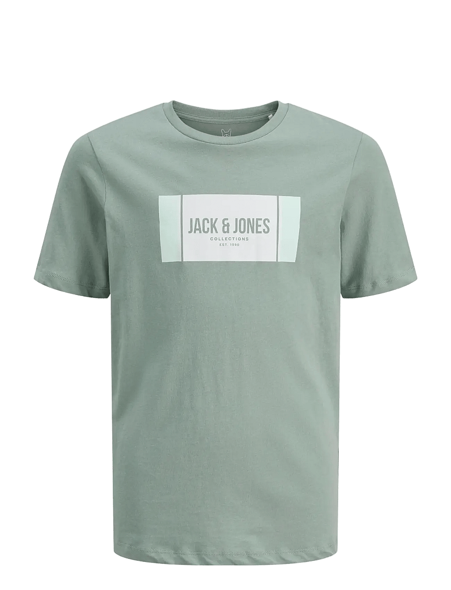 Jack & Jones - JJHAYATO TEE SS CREW NECK JNR - iceberg green - 1