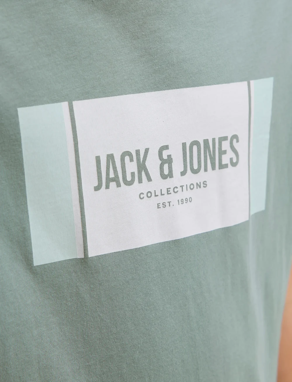 Jack & Jones - JJHAYATO TEE SS CREW NECK JNR - kurzärmelige - iceberg green - 5