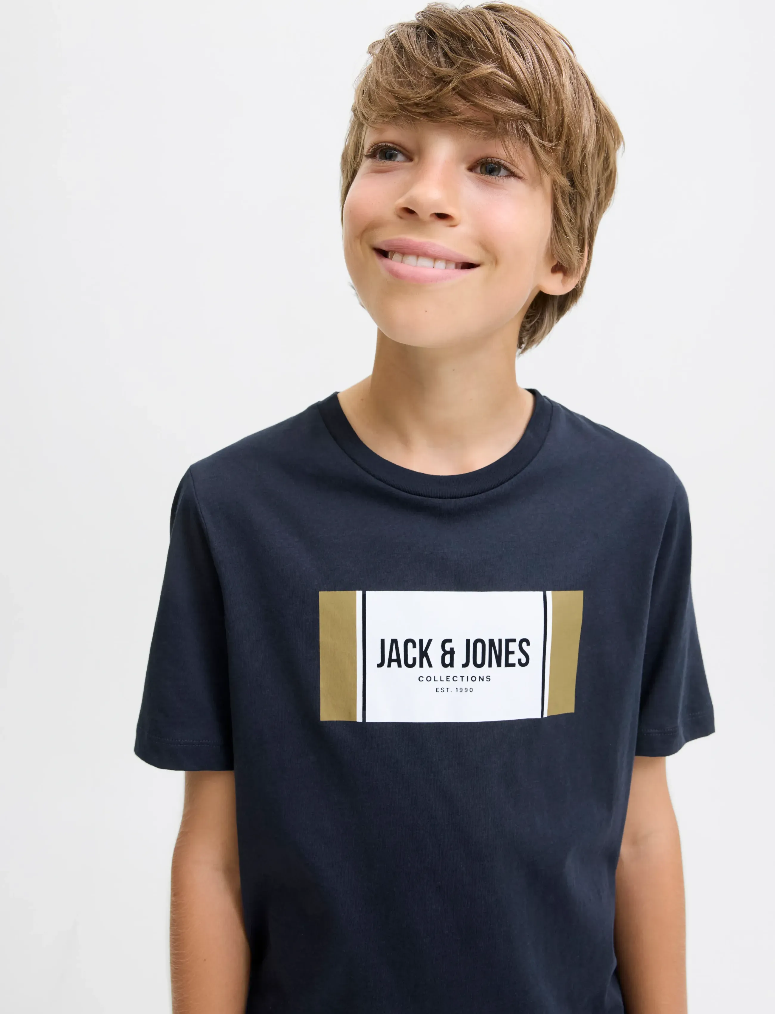 Jack & Jones - JJHAYATO TEE SS CREW NECK JNR - sky captain - 5