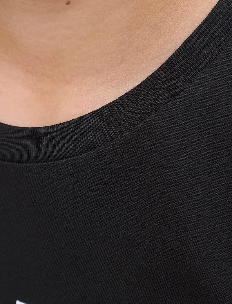 Jack & Jones - JJGEPLAS TEE SS CREW NECK JNR - marškinėliai trumpomis rankovėmis - black - 4