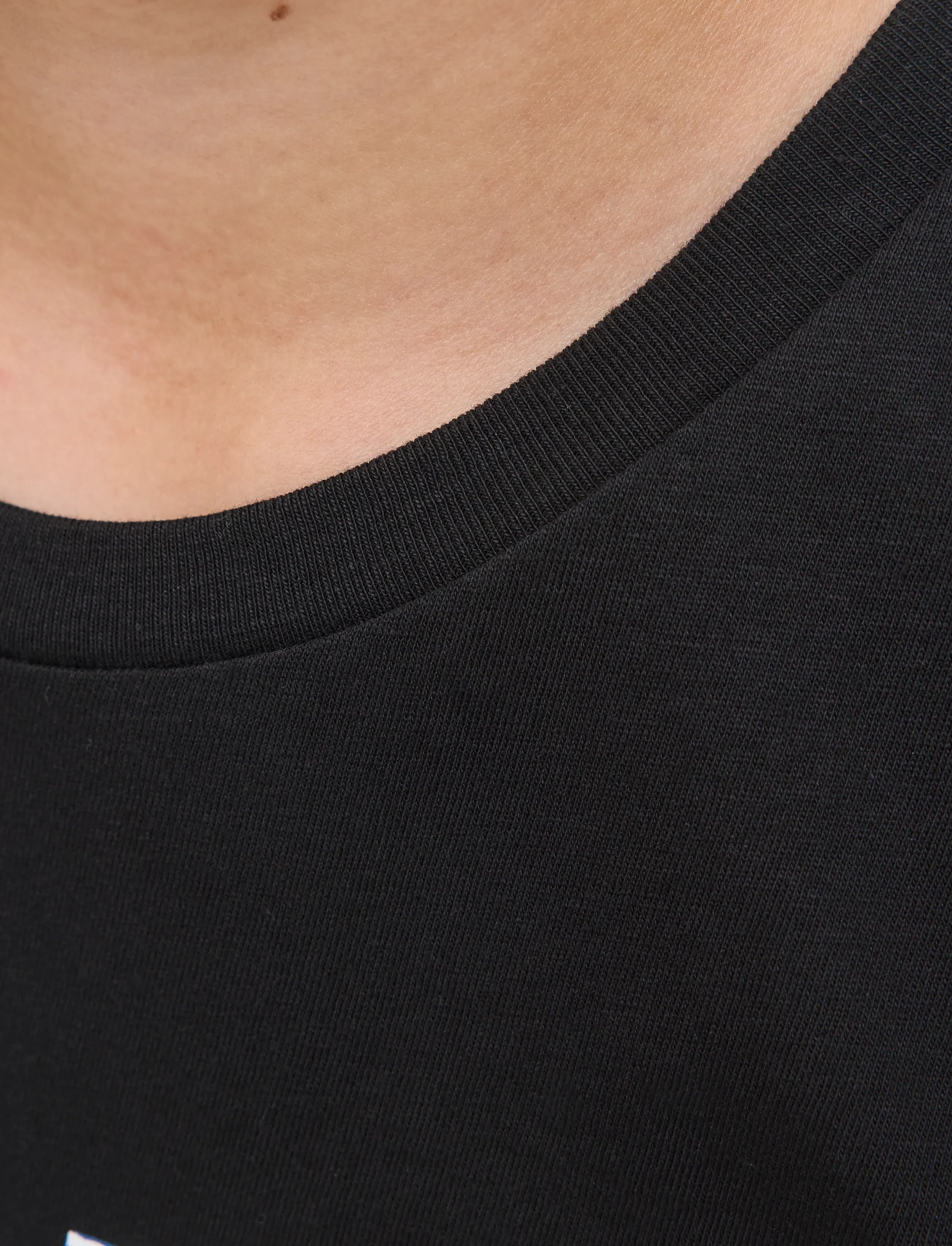 Jack & Jones - JJGEPLAS TEE SS CREW NECK JNR - marškinėliai trumpomis rankovėmis - black - 4