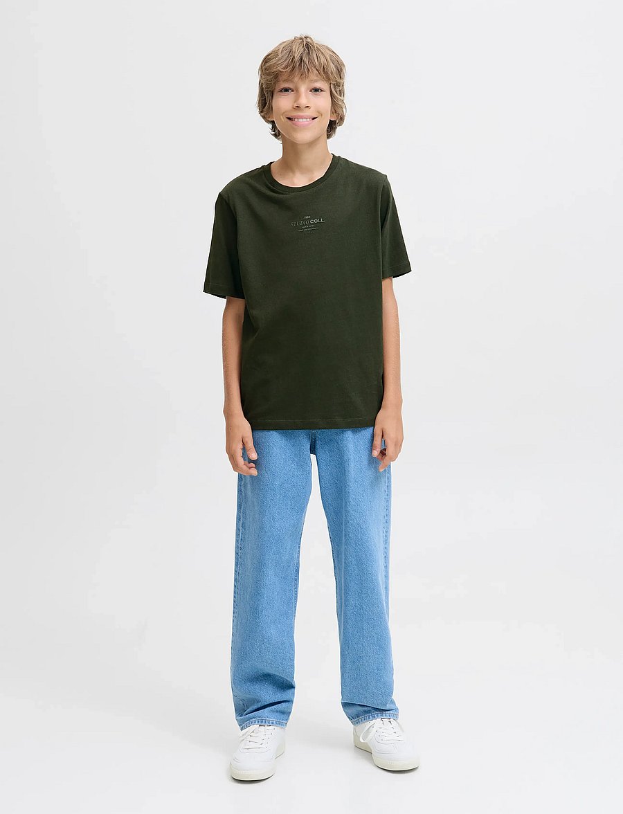 Jack & Jones - JJJIN TEE SS CREW NECK JNR - lühikeste varrukatega t-särgid - duffel bag - 5