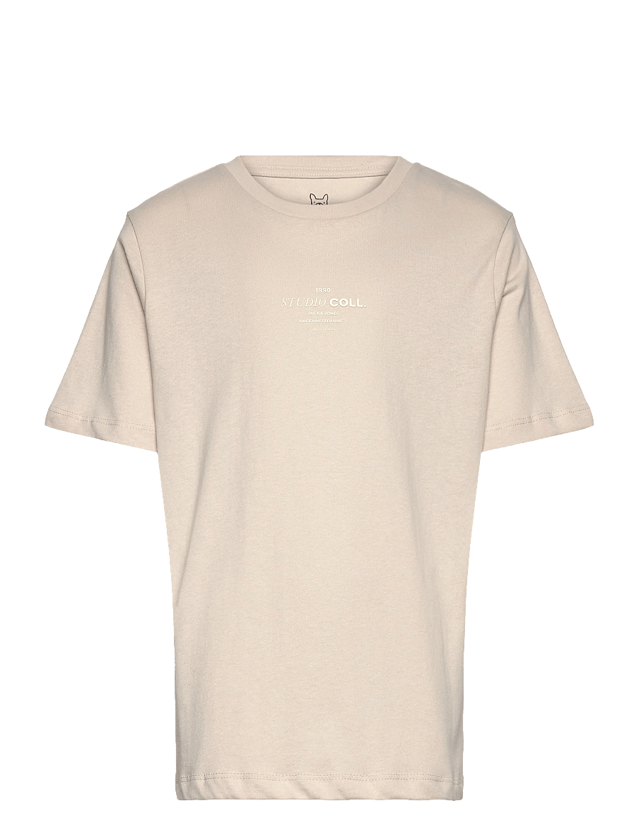 Jack & Jones - JJJIN TEE SS CREW NECK JNR - kortärmade t-shirts - moonbeam - 0