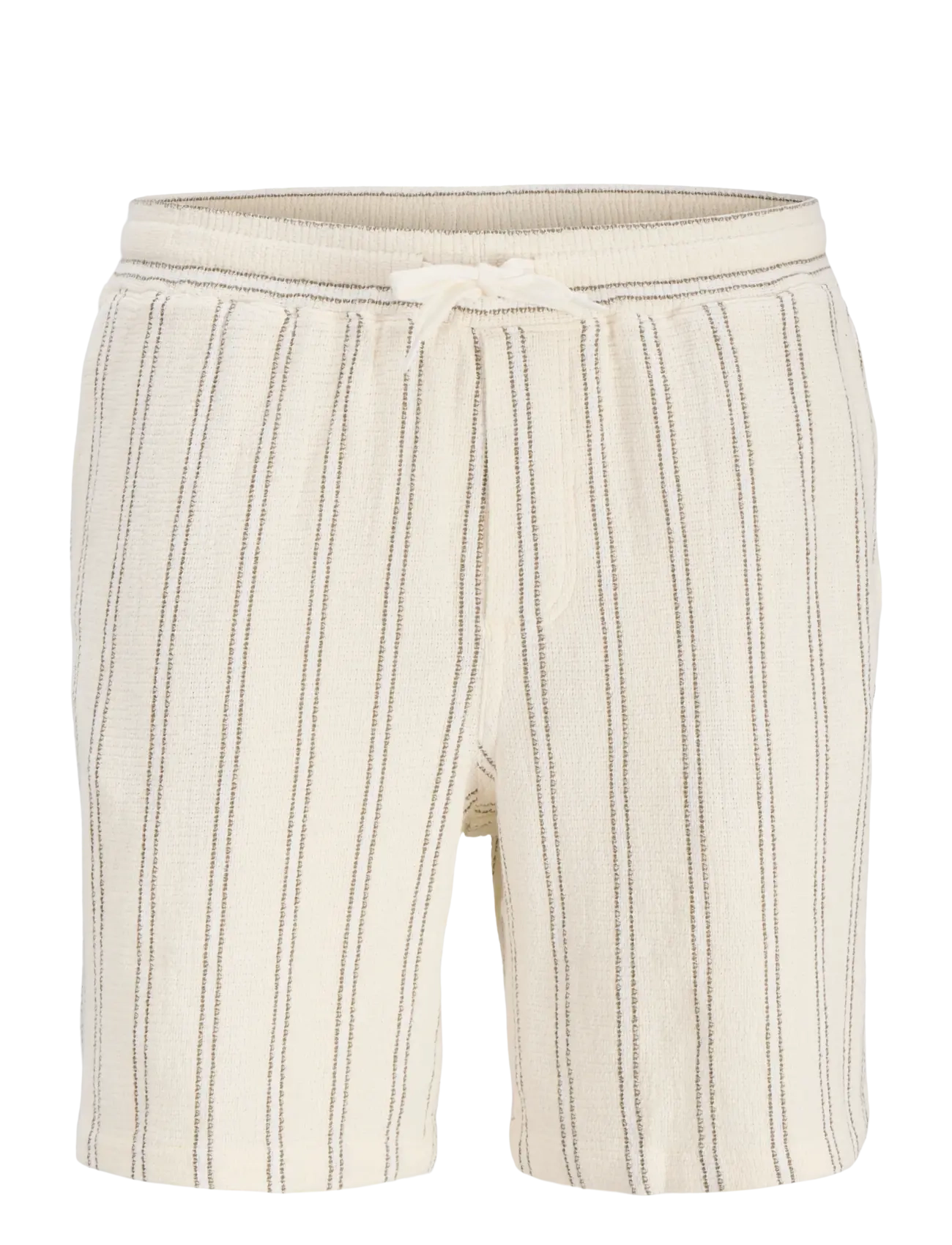 Jack & Jones JPSTJAIDEN COBA STRIPE JOG SHORT JNR SN - Kleidung - ANTIQUE WHITE / cream