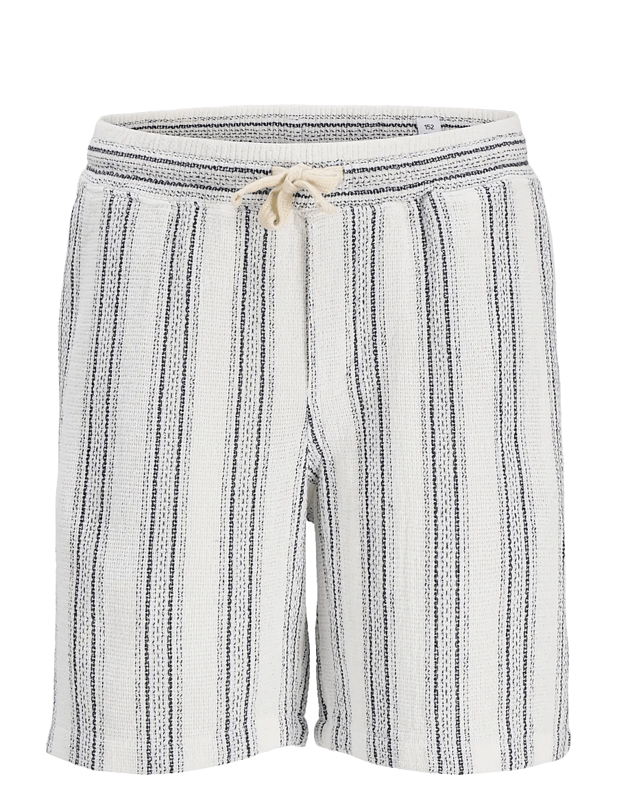 Jack & Jones - JPSTJAIDEN COBA STRIPE JOG SHORT JNR SN - lühikesed vabaajapüksid - cloud dancer - 1