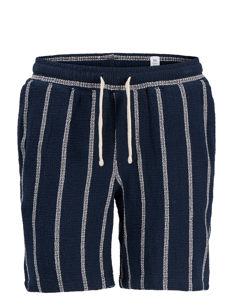 Jack & Jones - JPSTJAIDEN COBA STRIPE JOG SHORT JNR SN - lühikesed vabaajapüksid - sky captain - 1