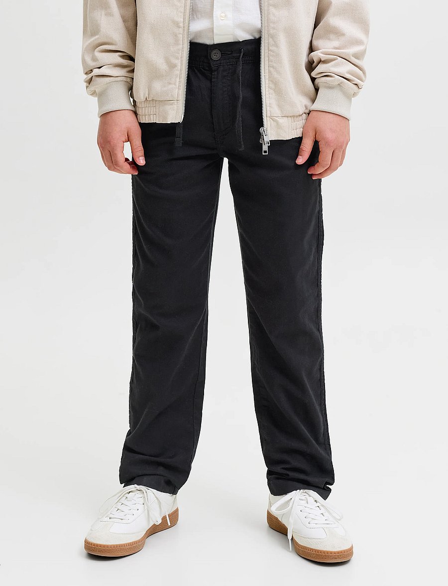 Jack & Jones - JPSTKANE HYBRID BONDI JOGGER JNR - leinen-kleidung - black - 0