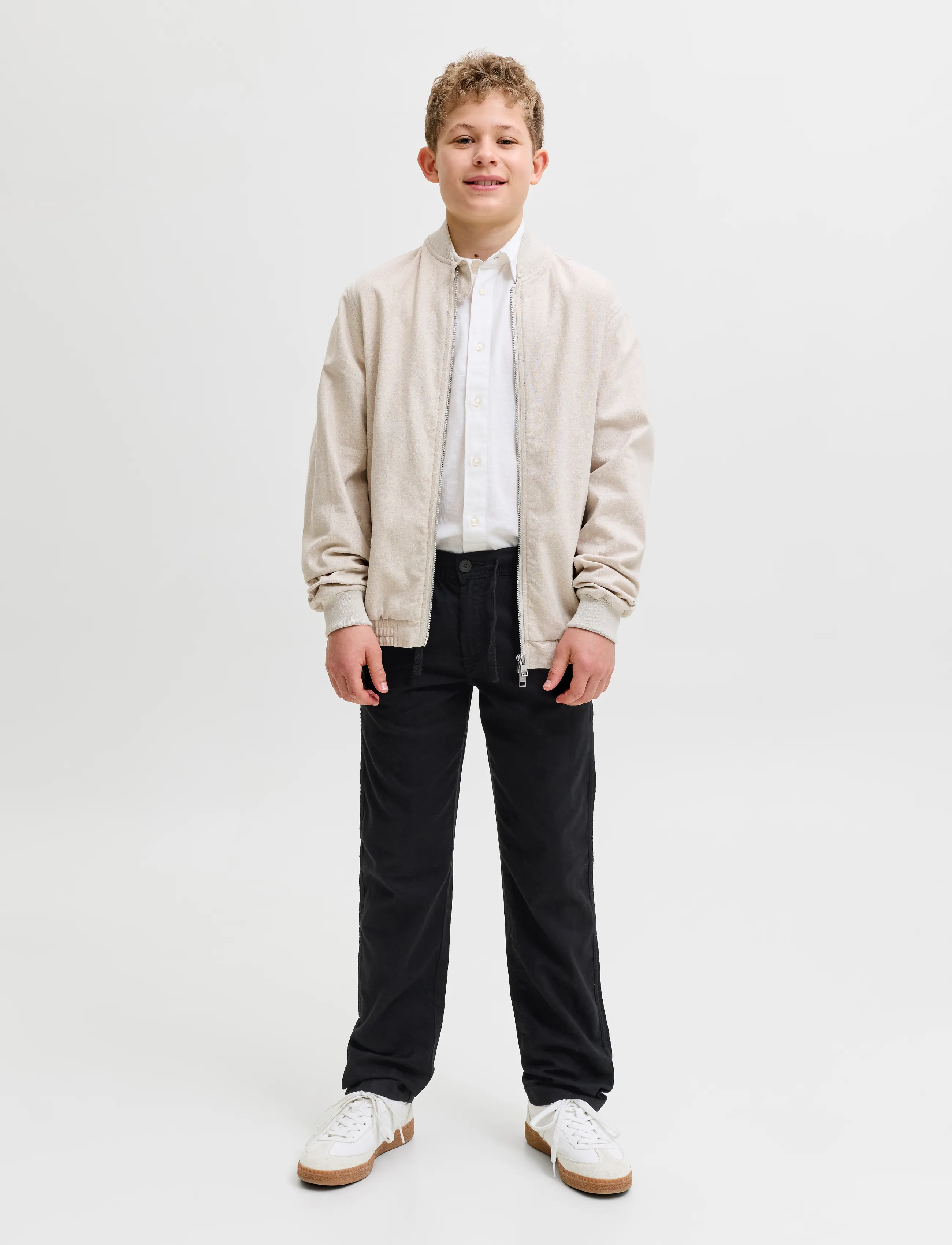 Jack & Jones - JPSTKANE HYBRID BONDI JOGGER JNR - leinen-kleidung - black - 4